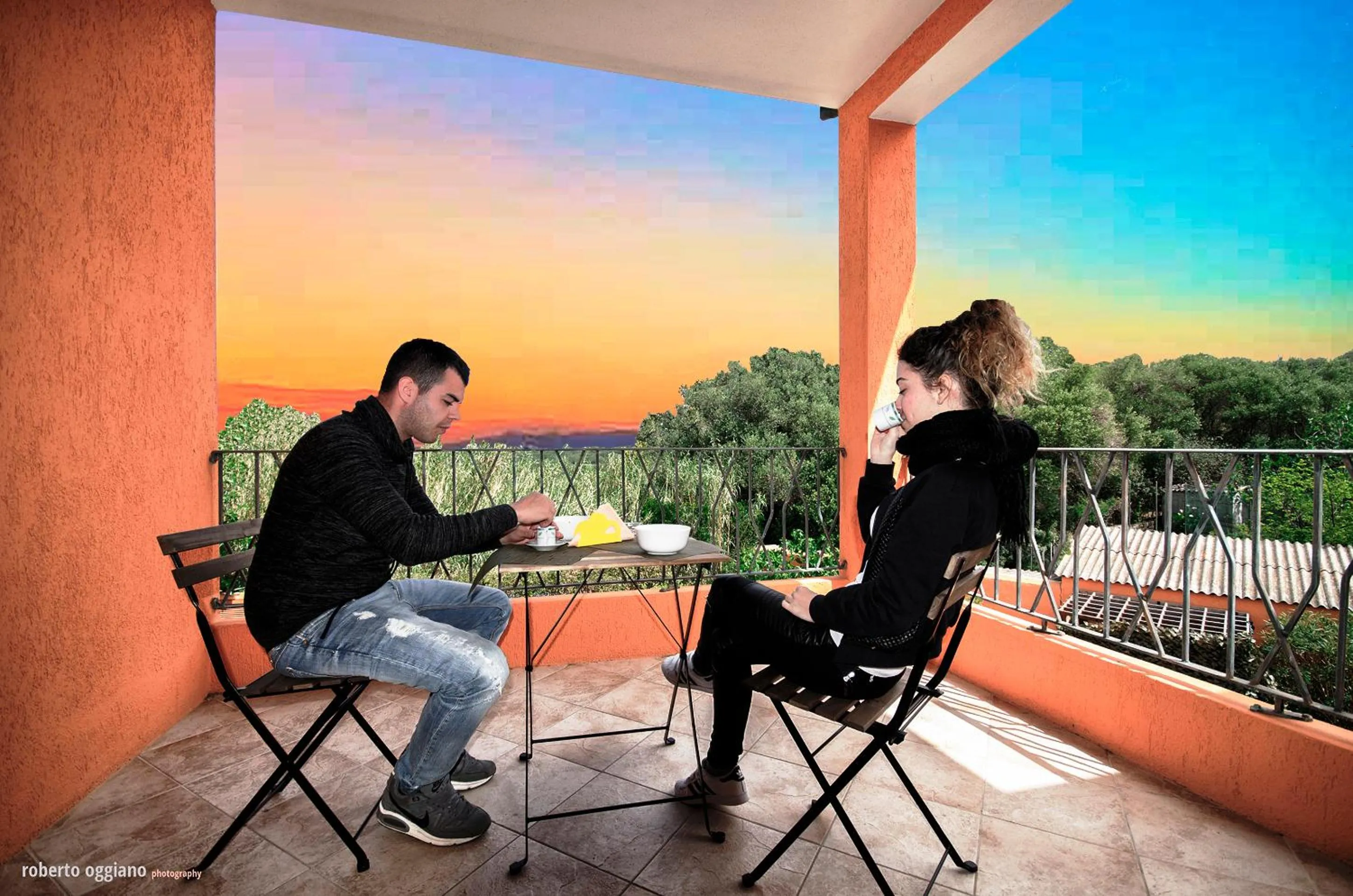 Balcony/Terrace in Residenze L'Isola Surf House