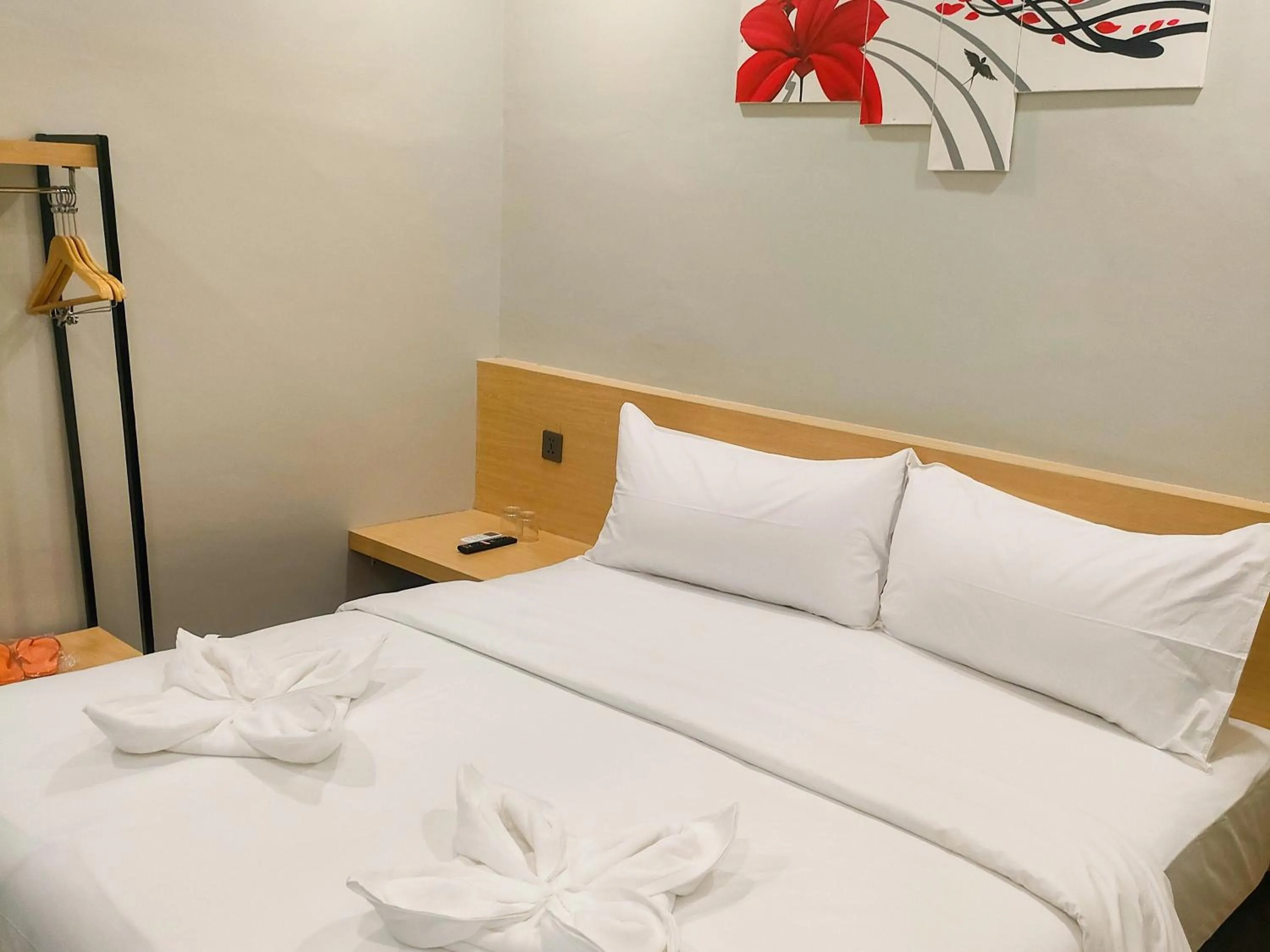 Bed in Travel Biz Hotel Medan Mitra RedDoorz