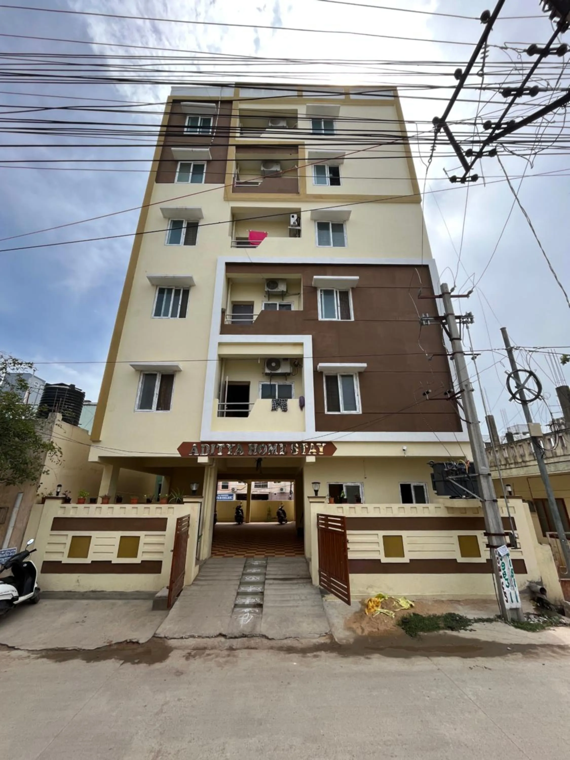 Property building in Aditya Homestay