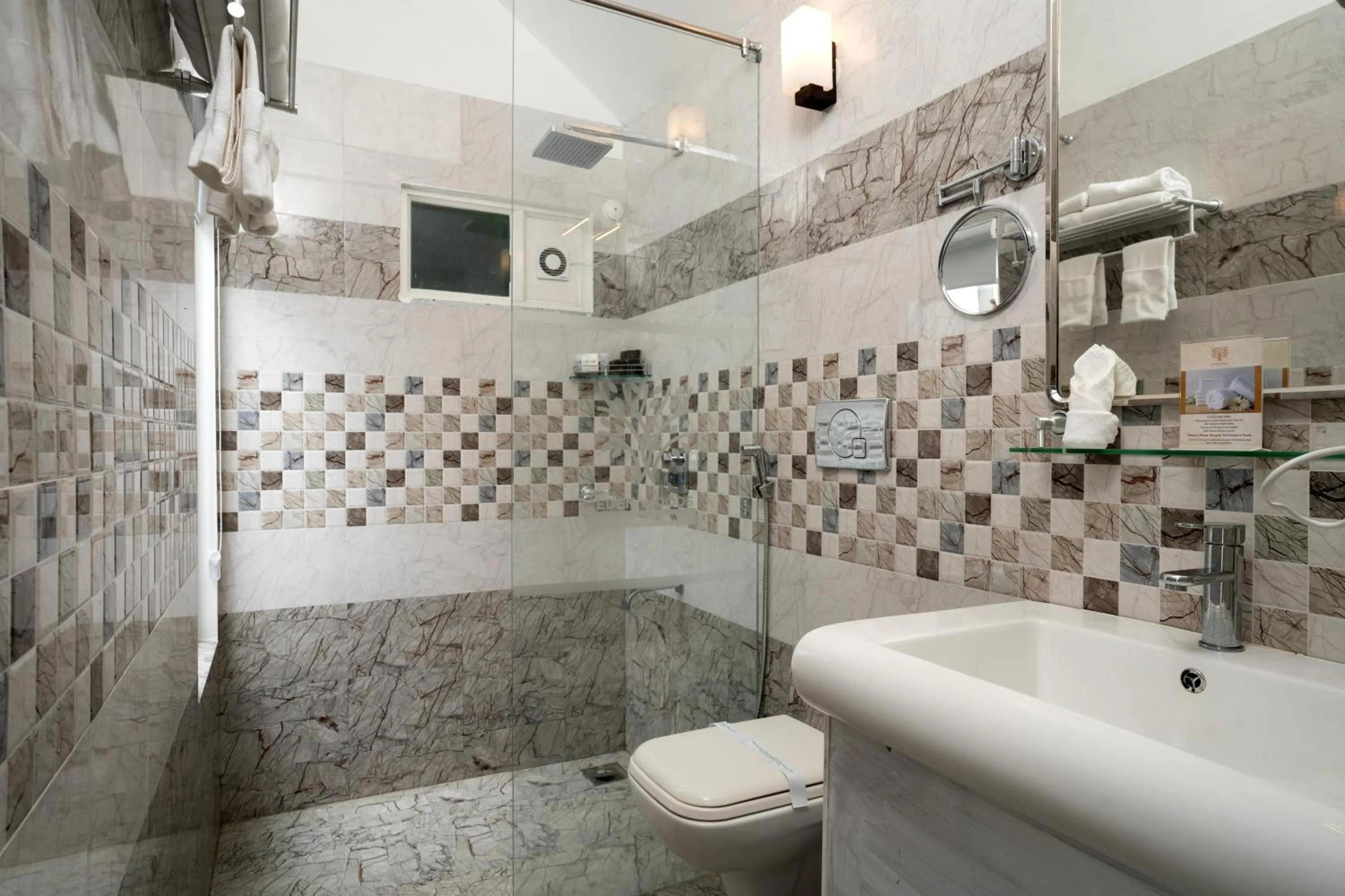 Bathroom in Eden Woods Resorts and Spa