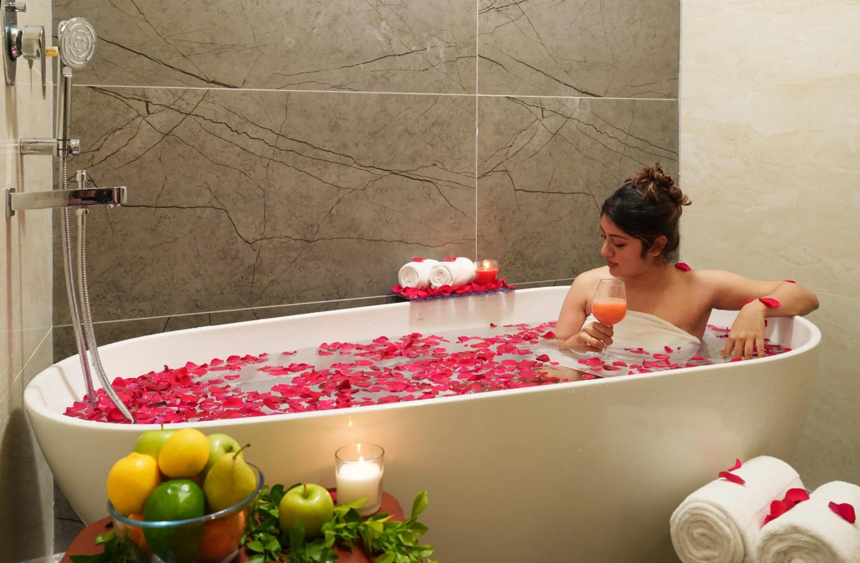 Bathroom in Eden Woods Resorts and Spa