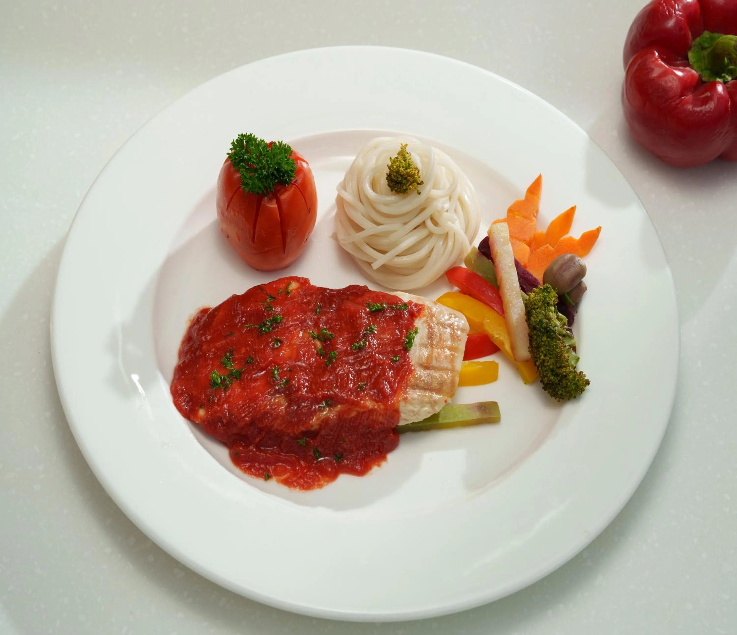 Food in Eden Woods Resorts and Spa