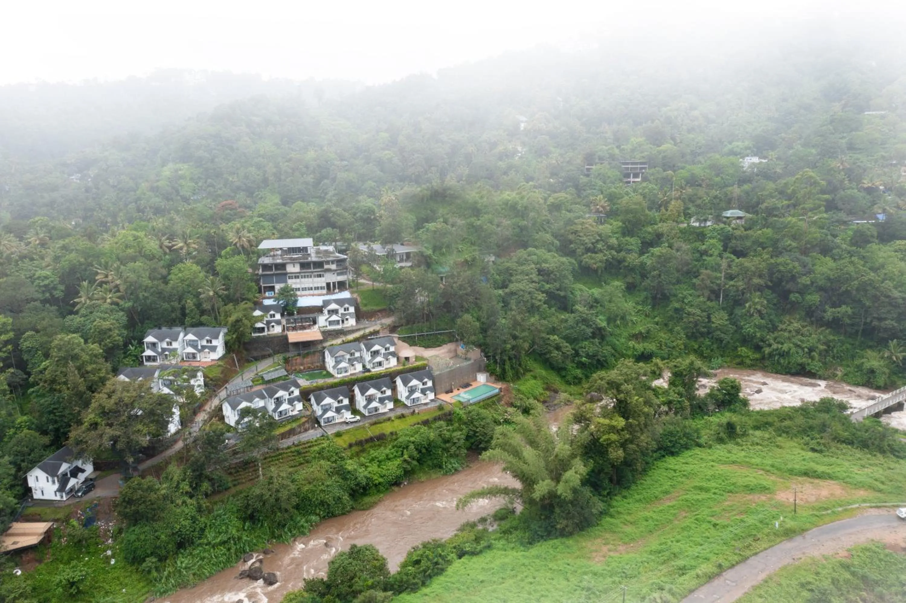 Natural landscape in Eden Woods Resorts and Spa