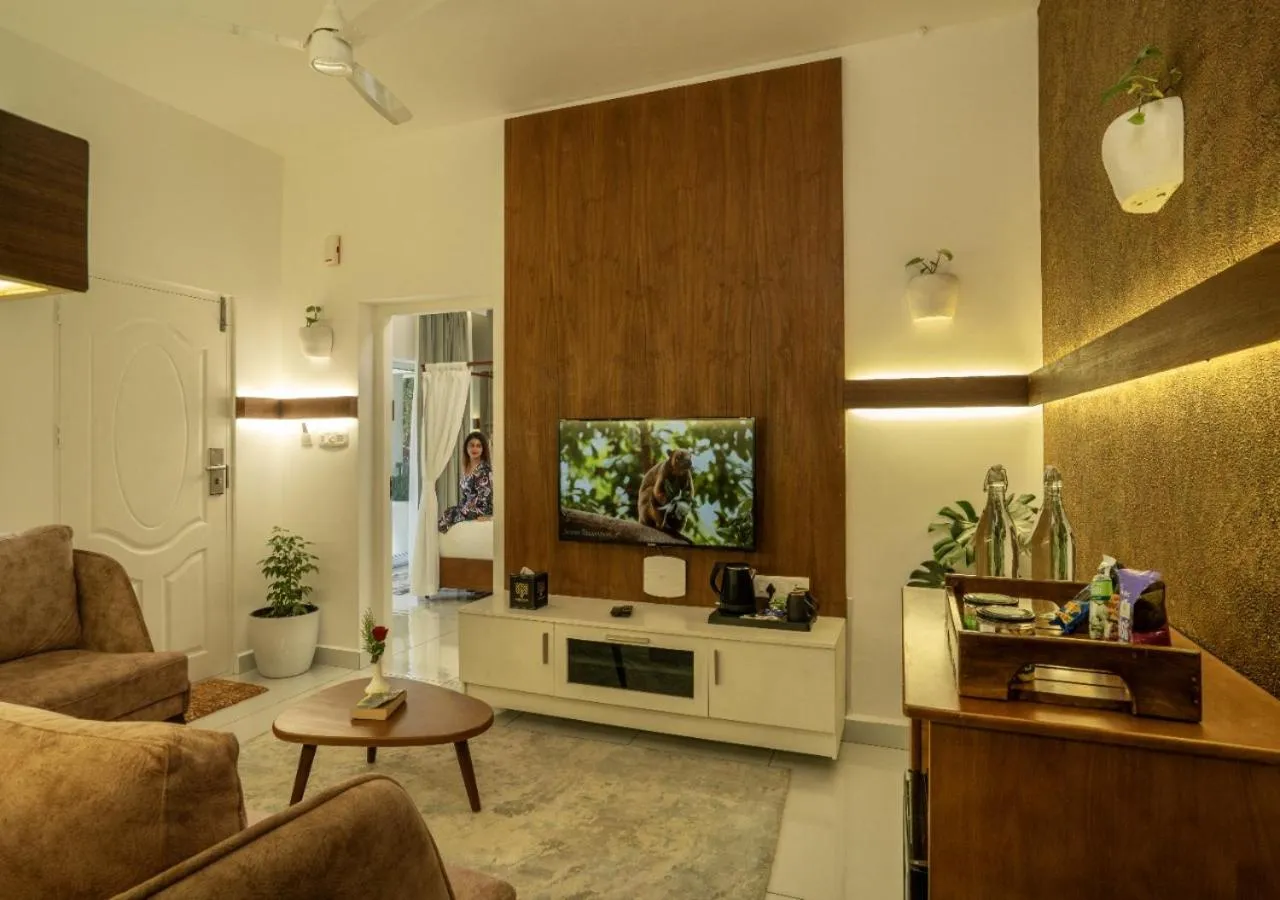 Living room in Eden Woods Resorts and Spa