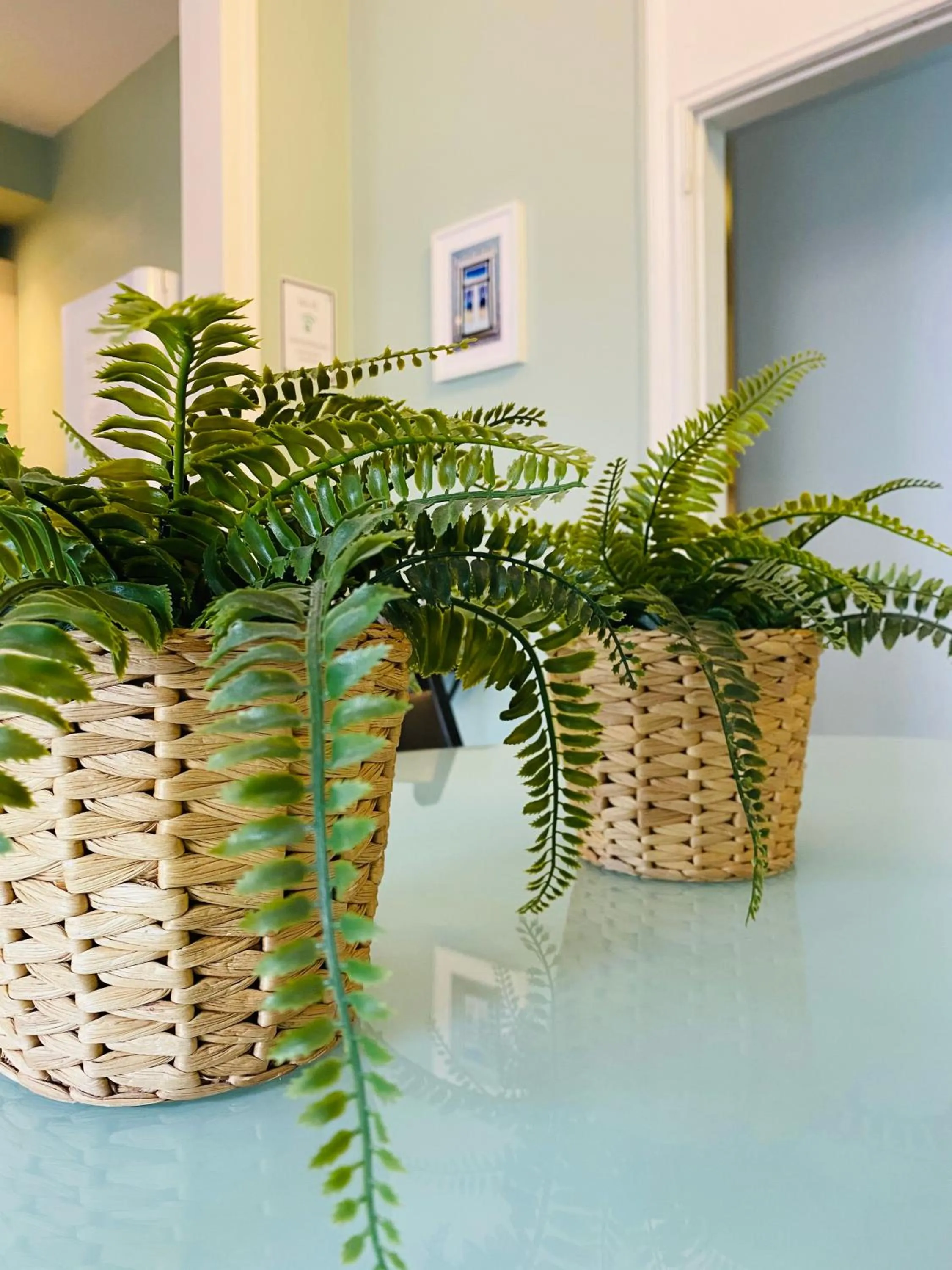 Decorative detail in Green Heart Hostel