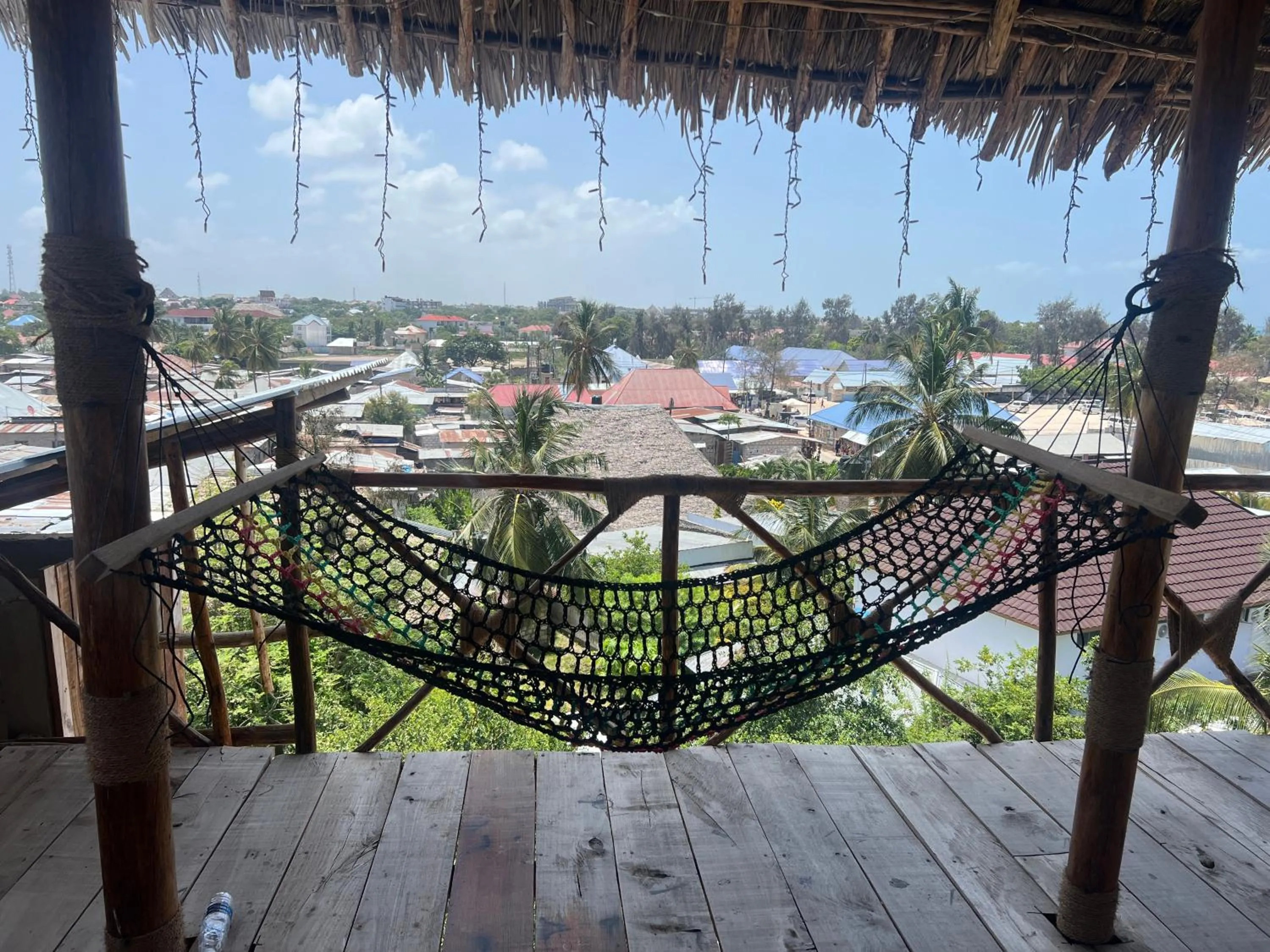 Patio in Light of Zanzibar Hotel