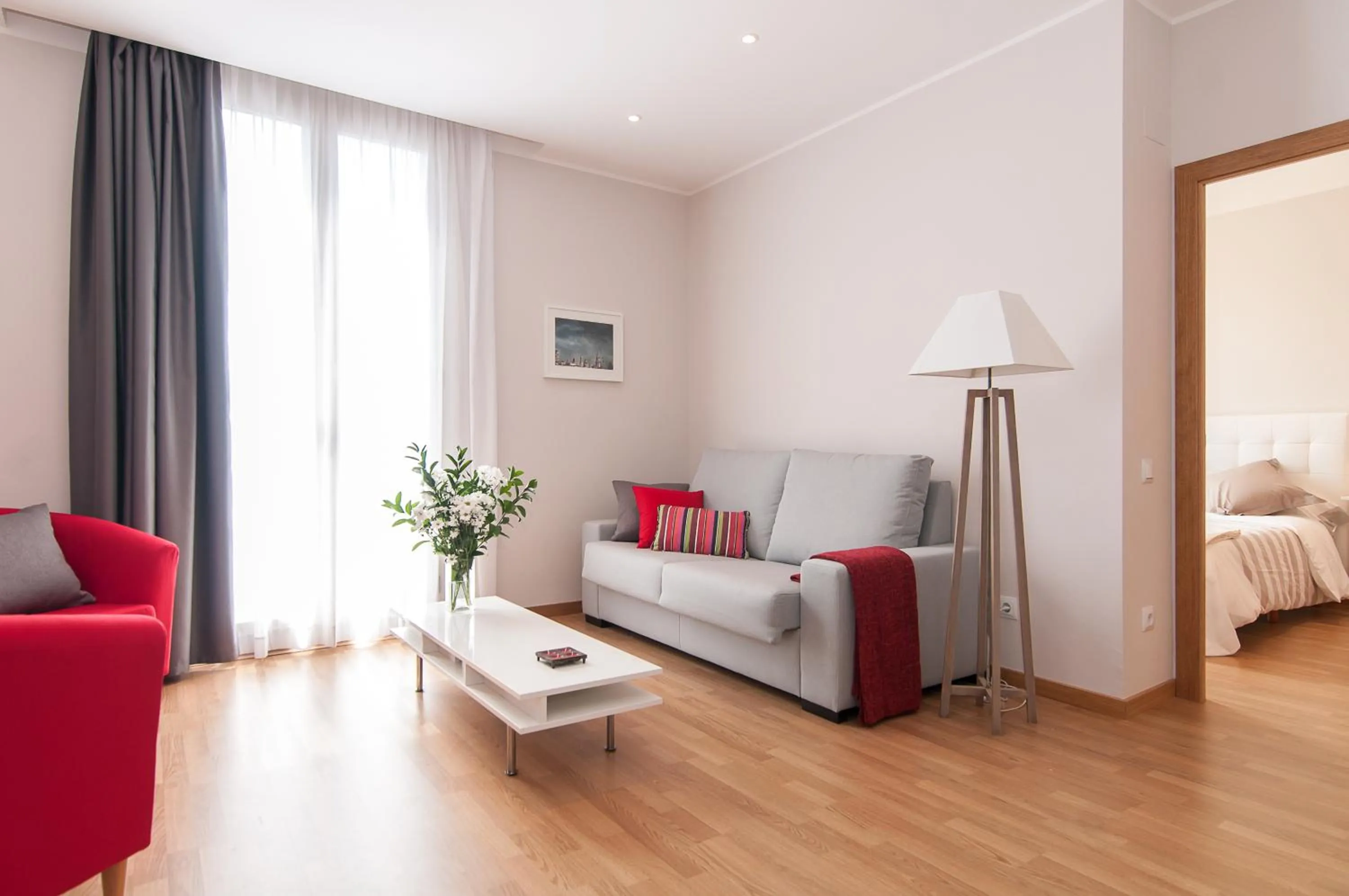 Living room in Pelayo Deluxe Apartments