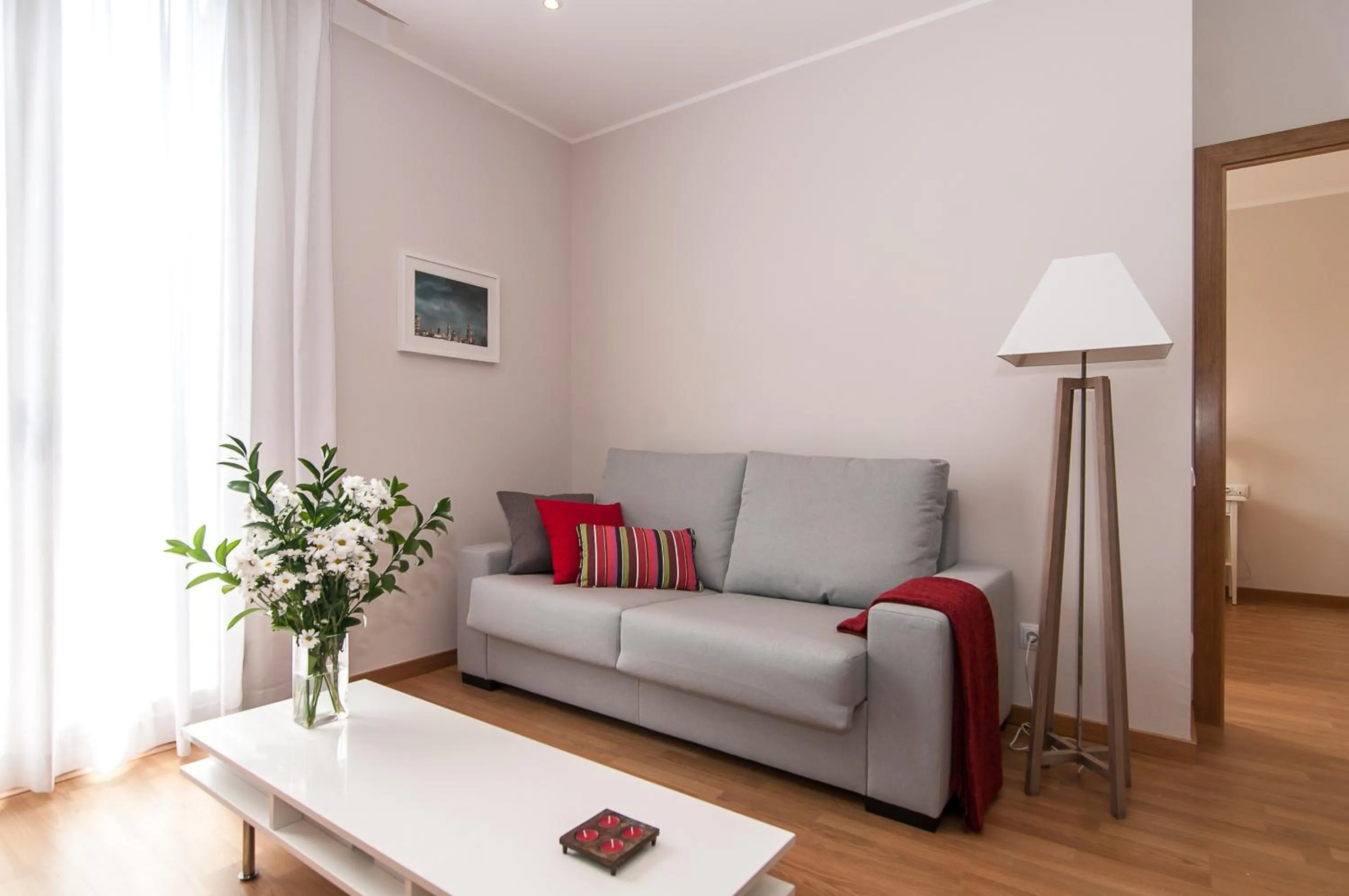 Living room in Pelayo Deluxe Apartments