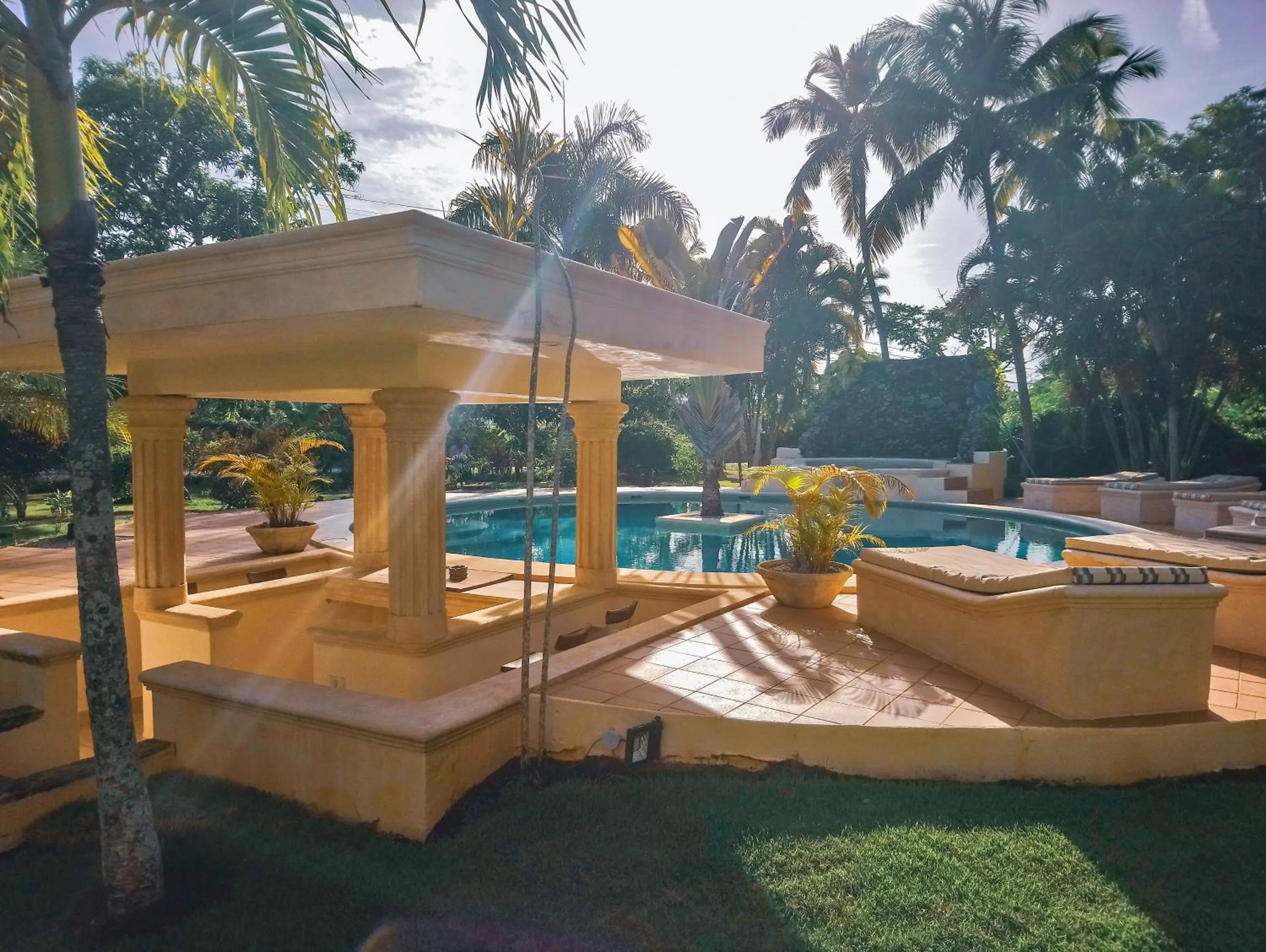 Swimming pool in Villa La Plantacion