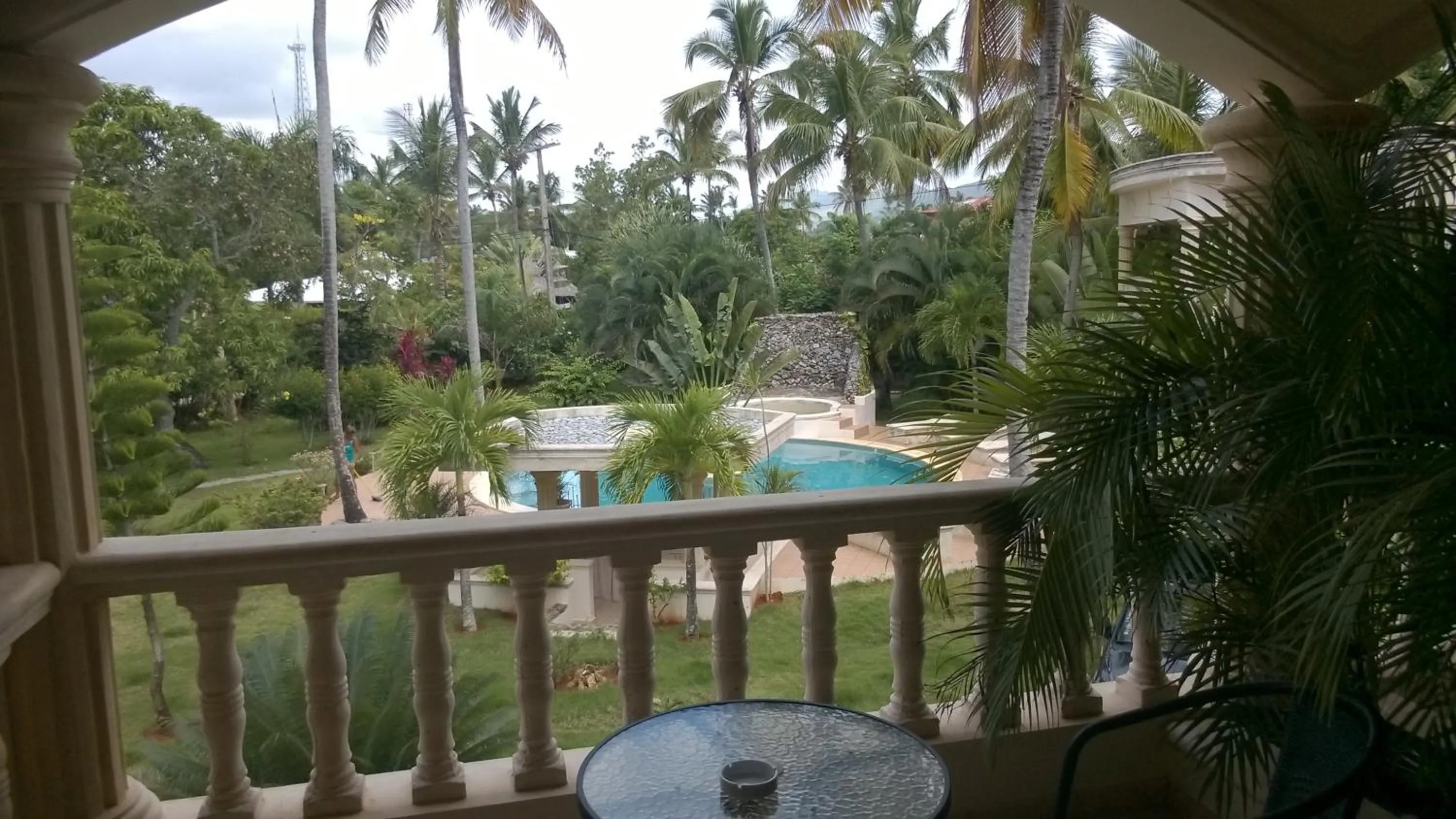 Garden view in Villa La Plantacion