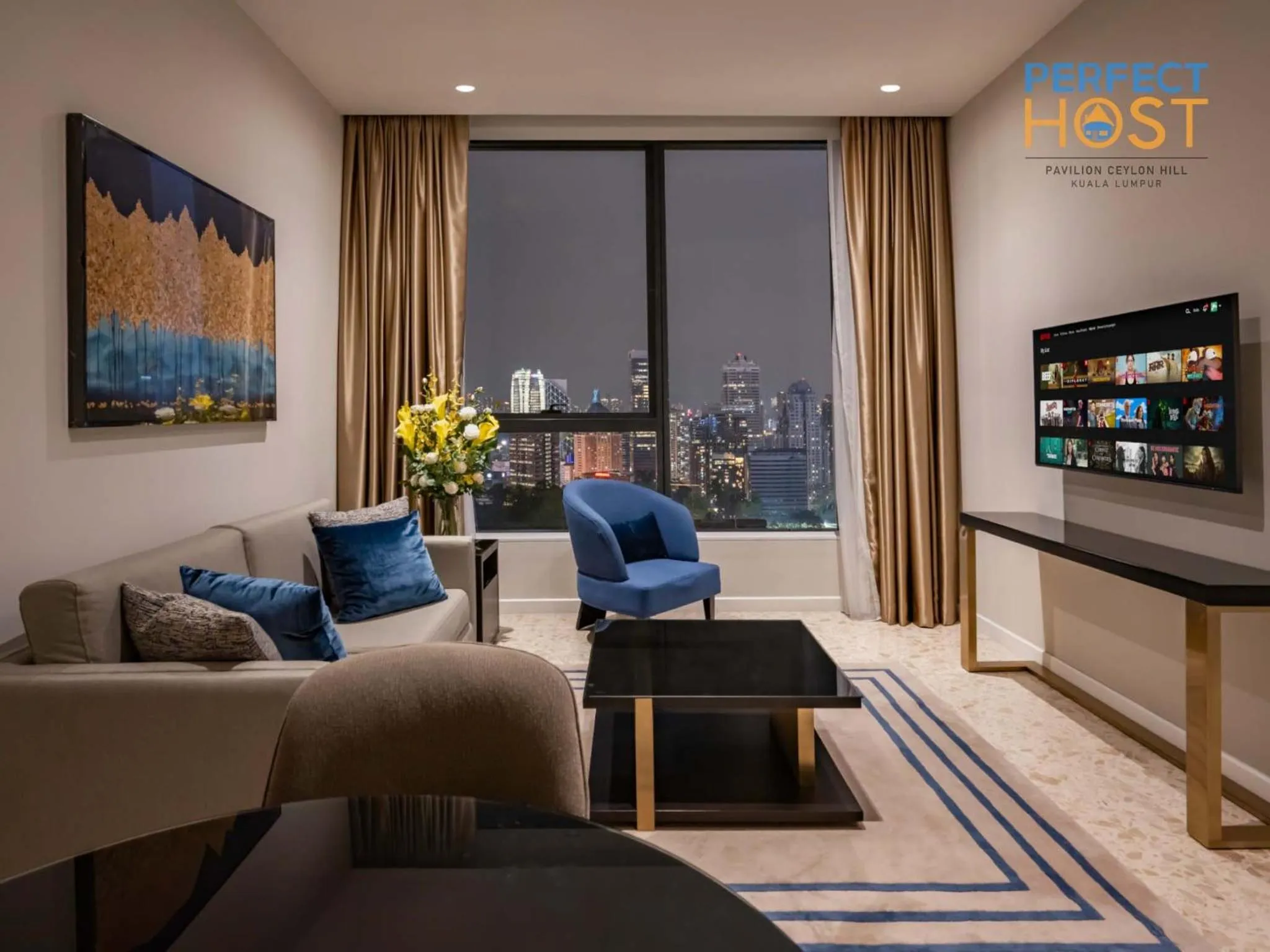 TV and multimedia in Pavilion Ceylon Hill Suites, Bukit Bintang by Perfect Host