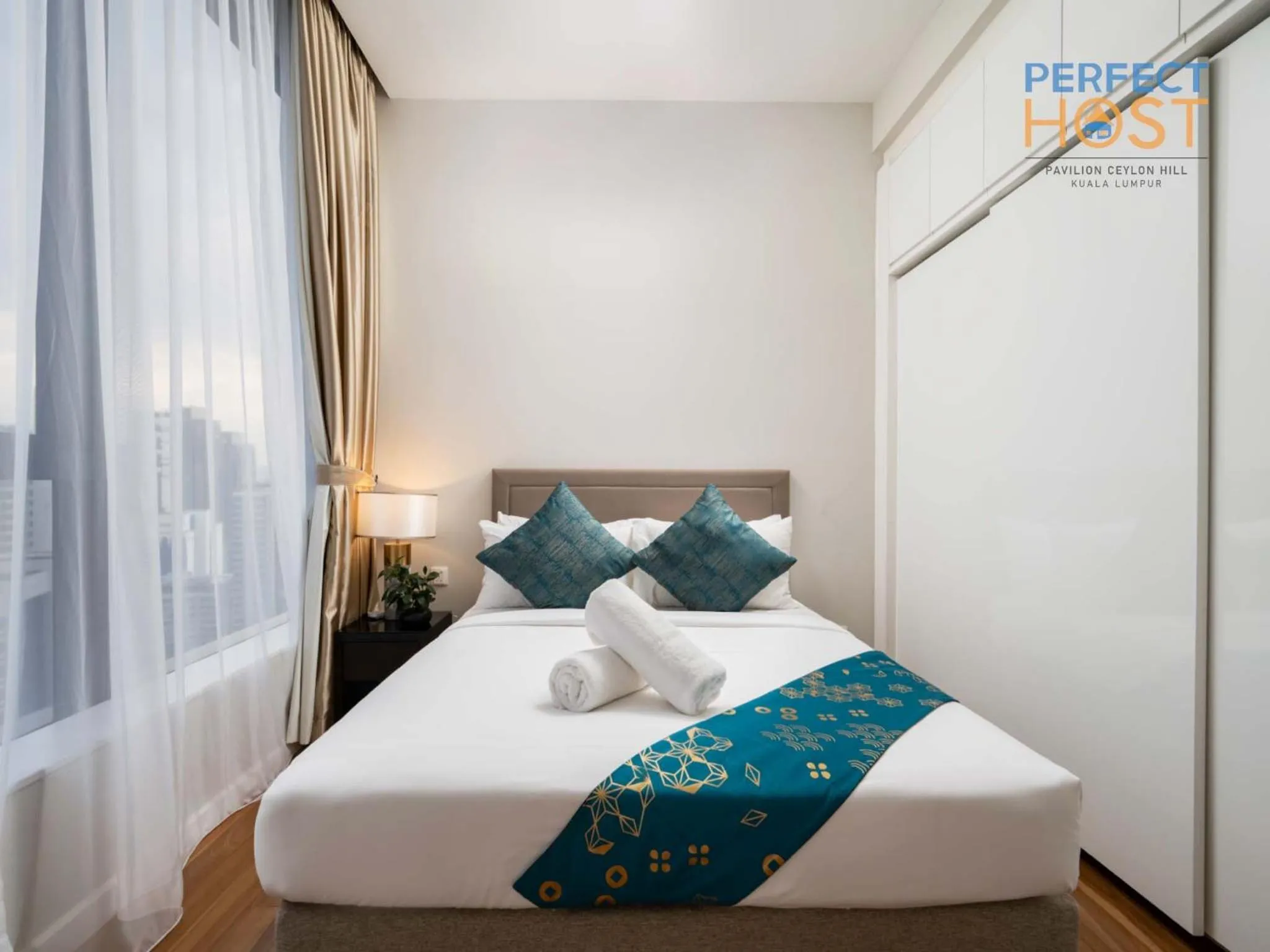 Bedroom, Bed in Pavilion Ceylon Hill Suites, Bukit Bintang by Perfect Host