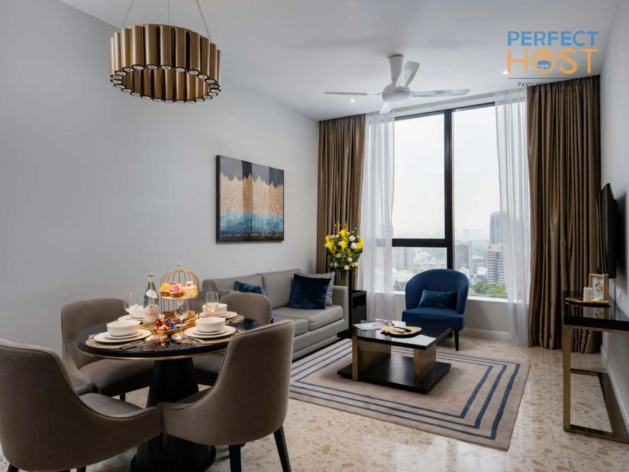 TV and multimedia in Pavilion Ceylon Hill Suites, Bukit Bintang by Perfect Host