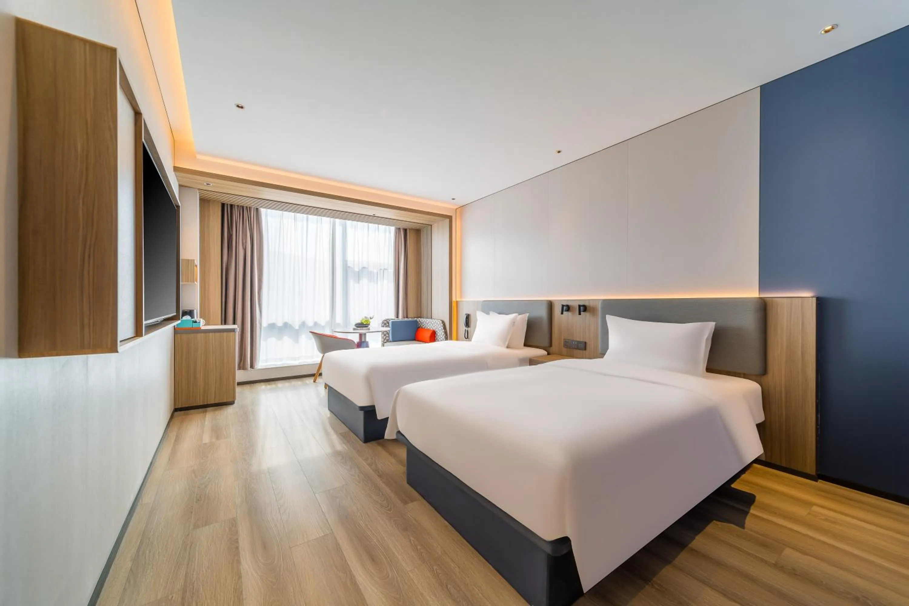 Bed in Holiday Inn Express Hangzhou Airport by IHG