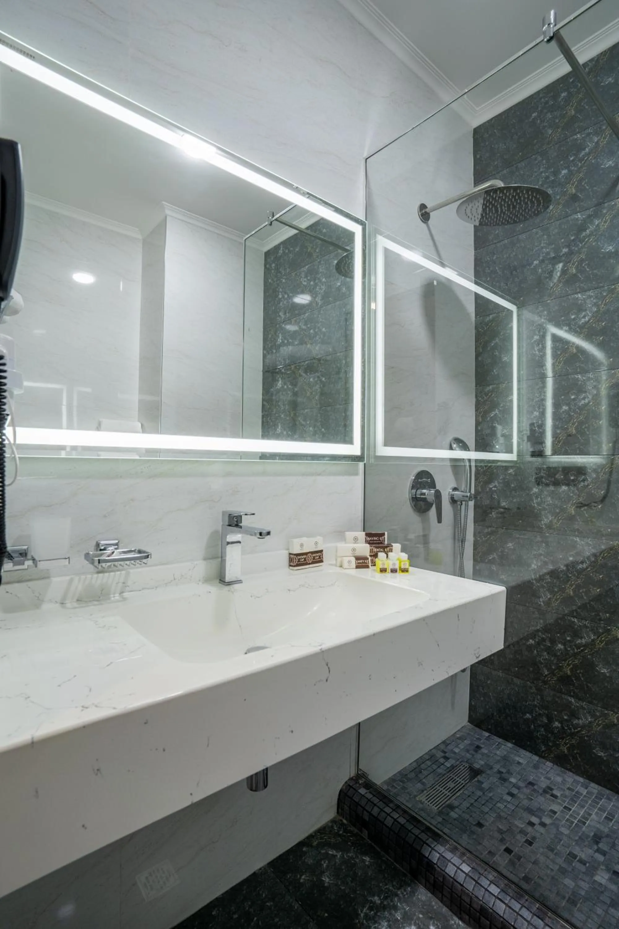 Shower in MIRZO HOTEL