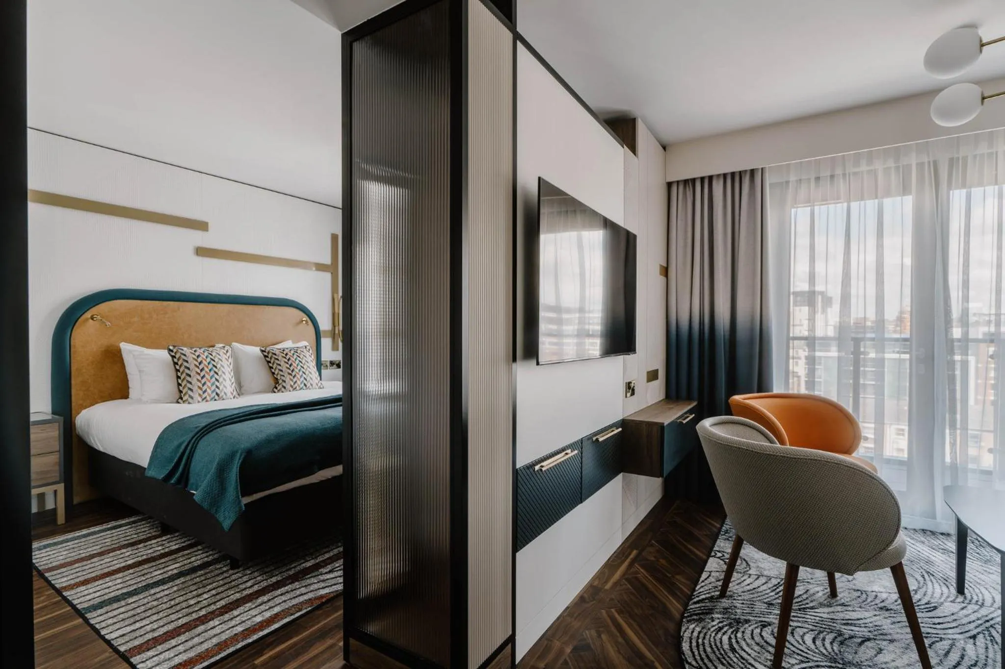 Photo of the whole room, Bed in The Halyard Liverpool, Vignette Collection by IHG