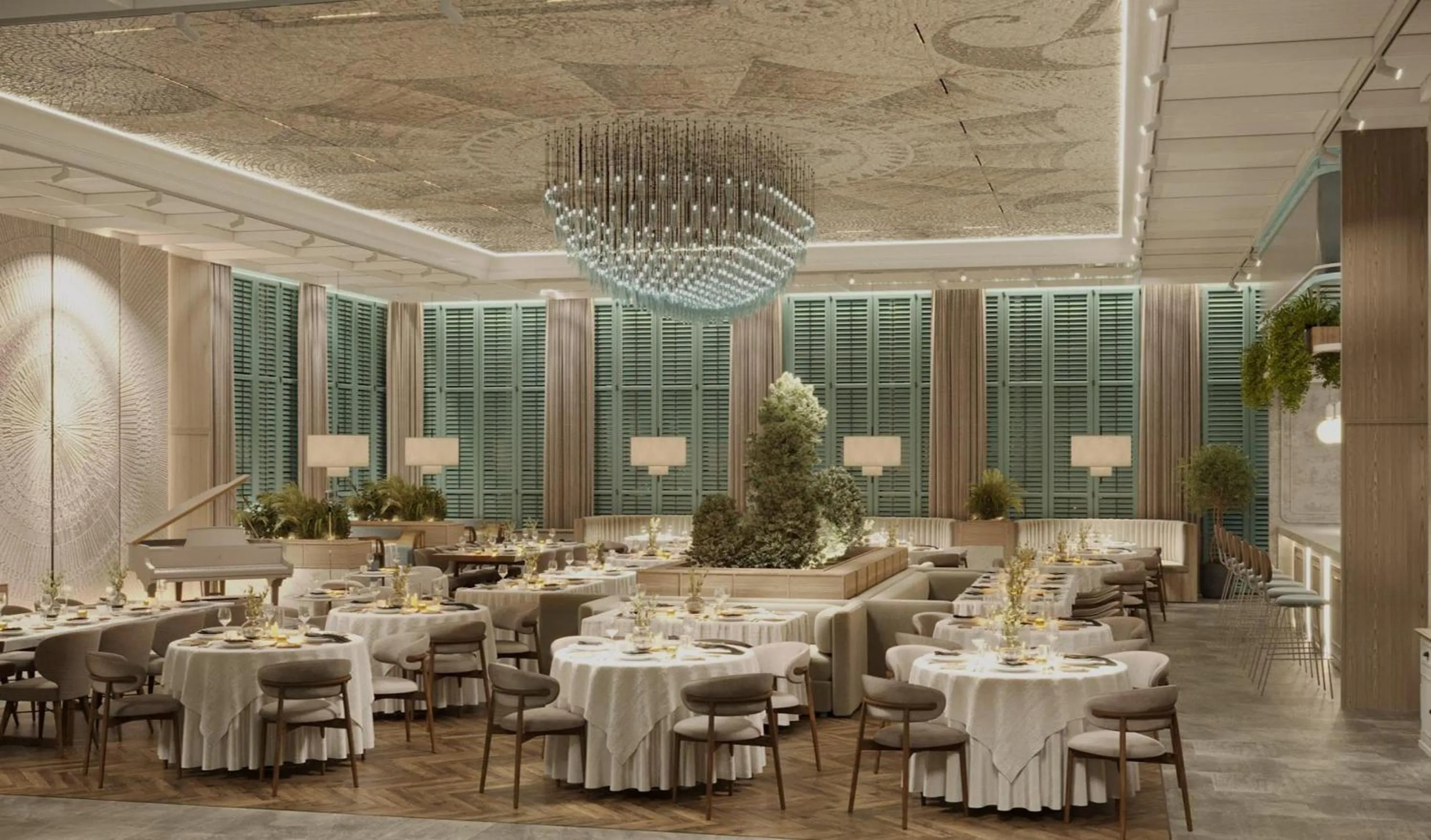 Restaurant/places to eat in Crowne Plaza Tashkent, an IHG Hotel