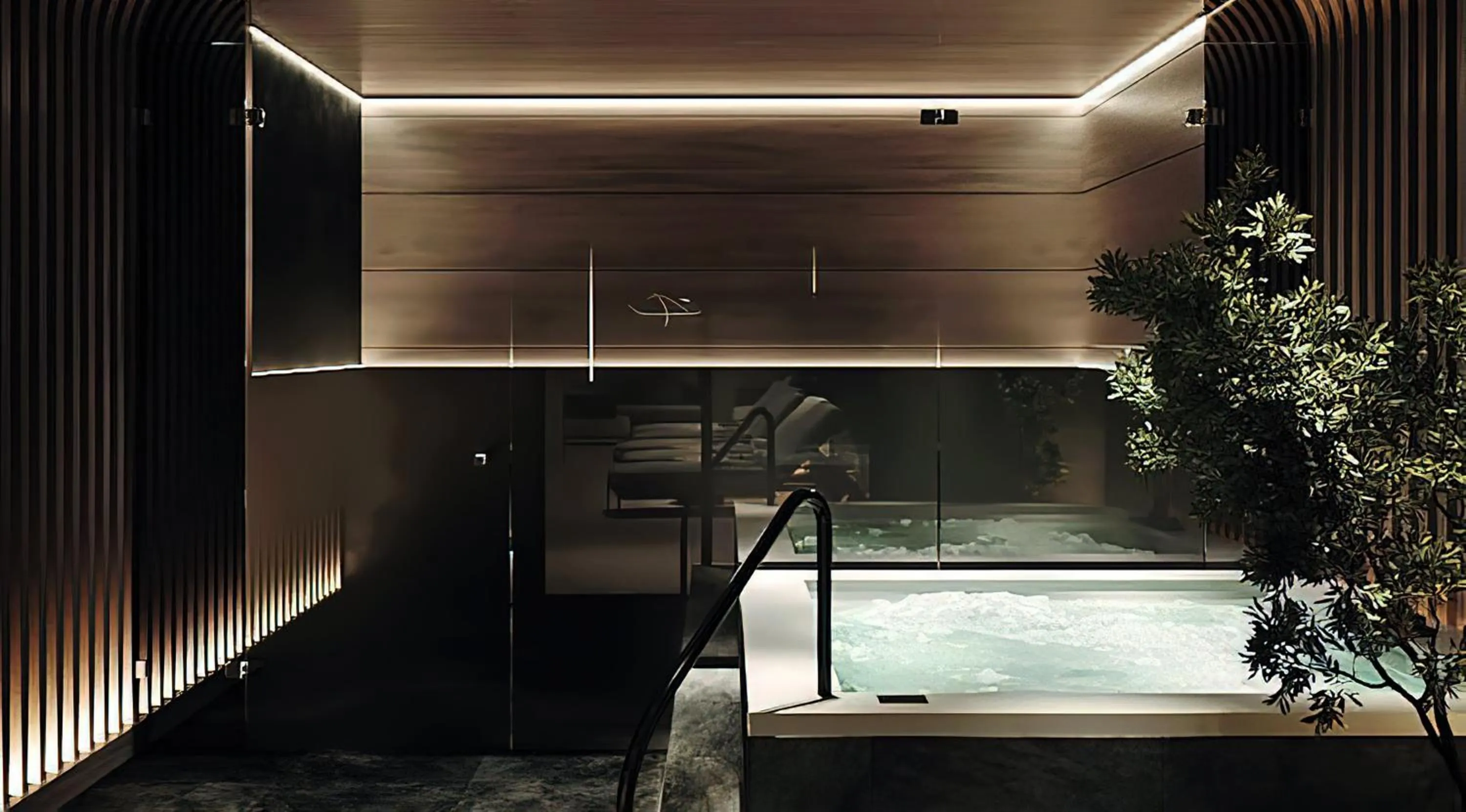 Swimming pool in Crowne Plaza Tashkent, an IHG Hotel