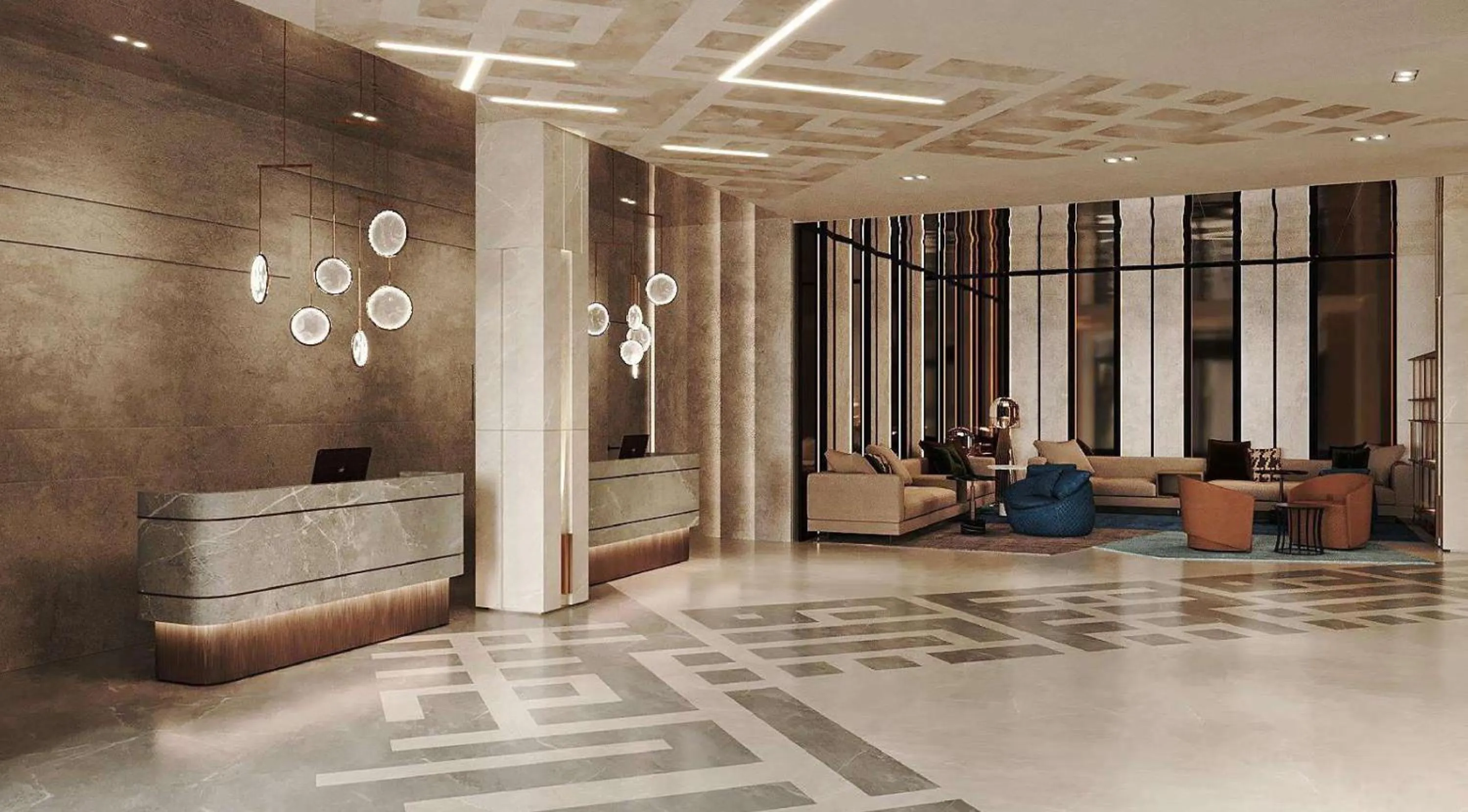Property building in Crowne Plaza Tashkent, an IHG Hotel
