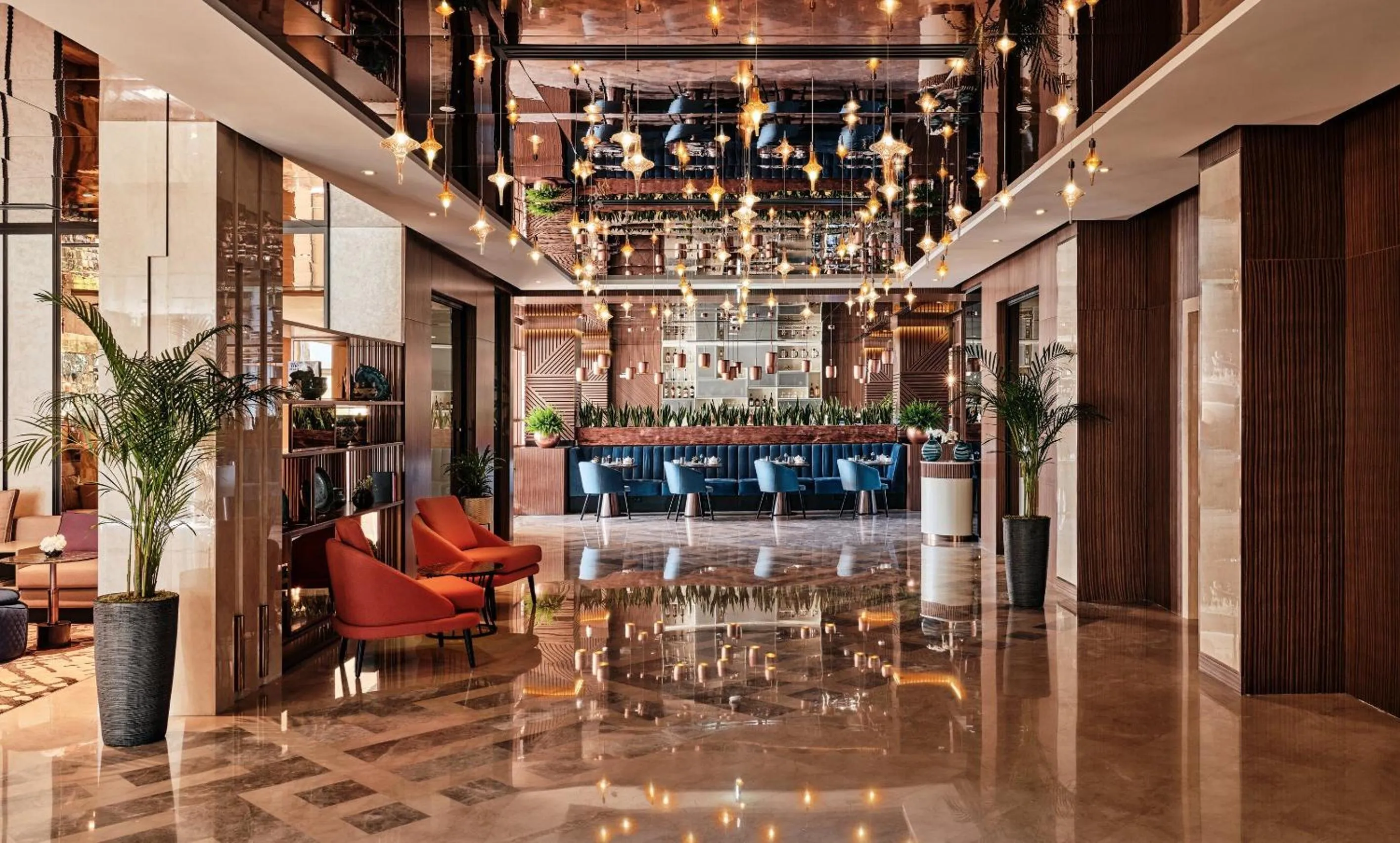 Lobby or reception in Crowne Plaza Tashkent, an IHG Hotel