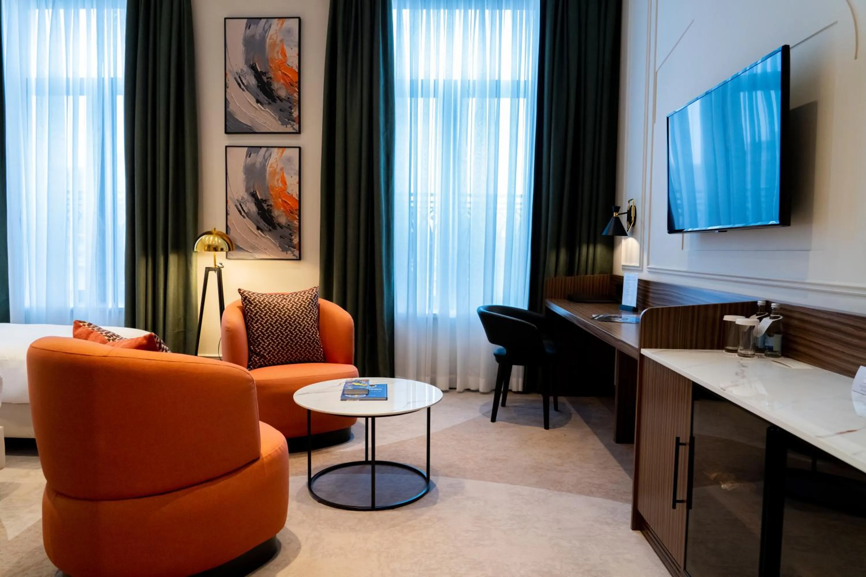 Bedroom in Crowne Plaza Tashkent, an IHG Hotel