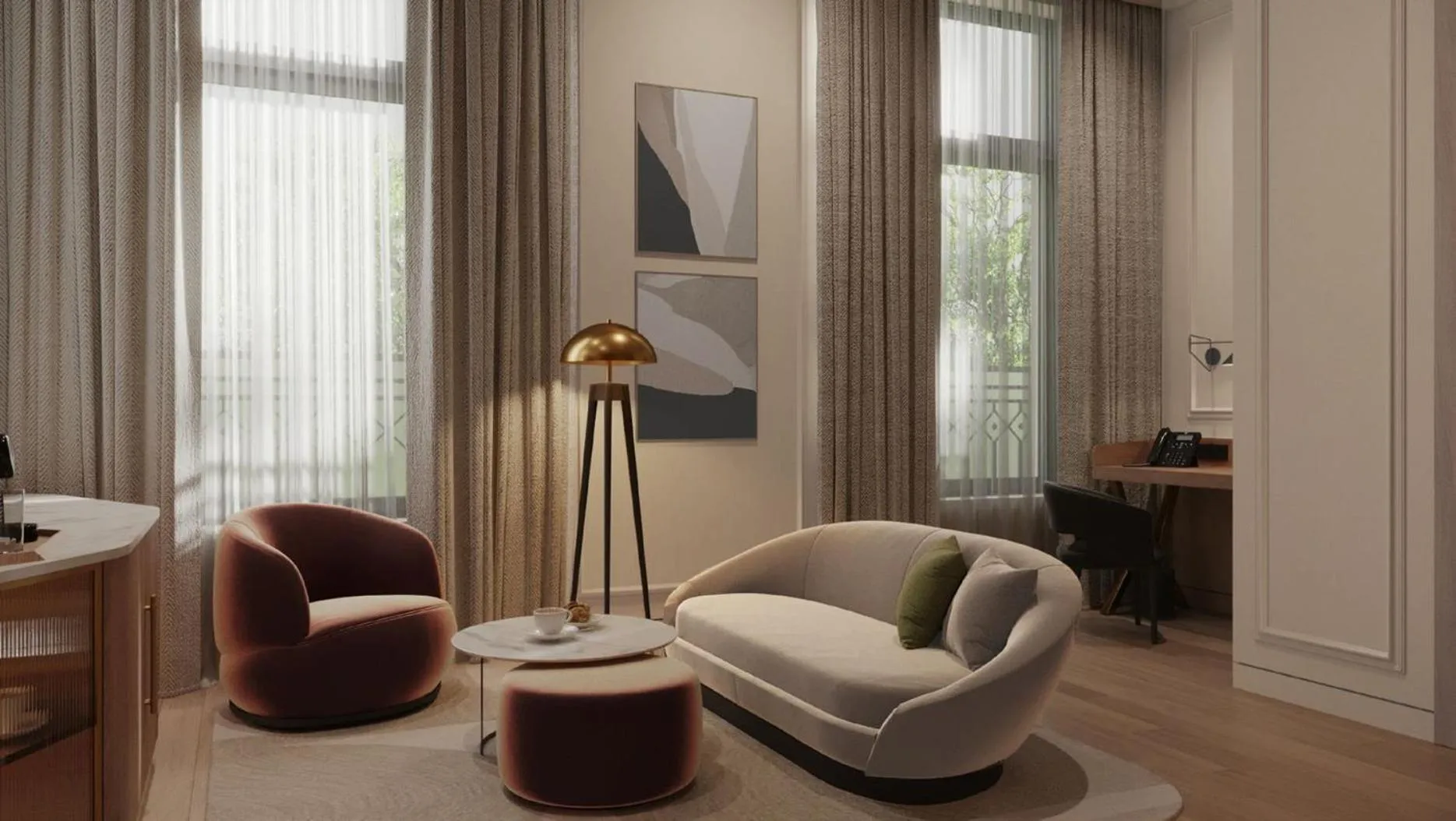 Photo of the whole room in Crowne Plaza Tashkent, an IHG Hotel