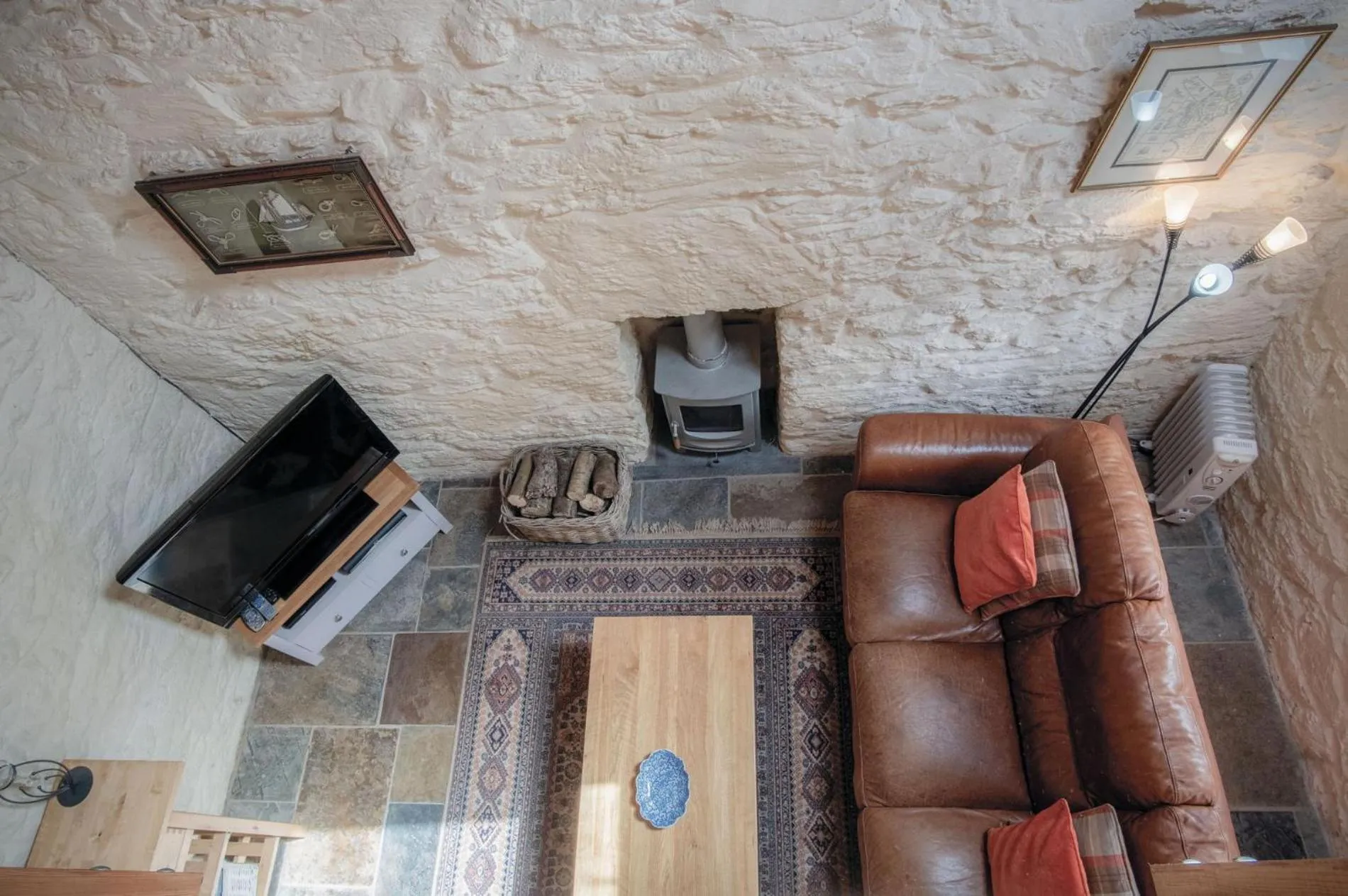 Floor plan in The Apple Store - 1 Bedroom Cottage - St Ishmaels