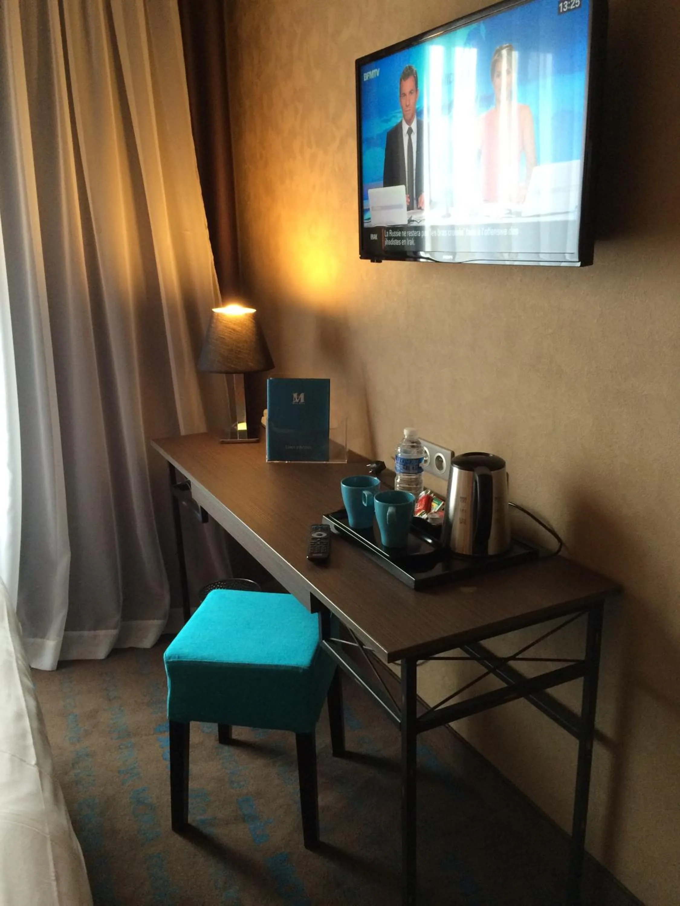 Decorative detail in Moka Hotel