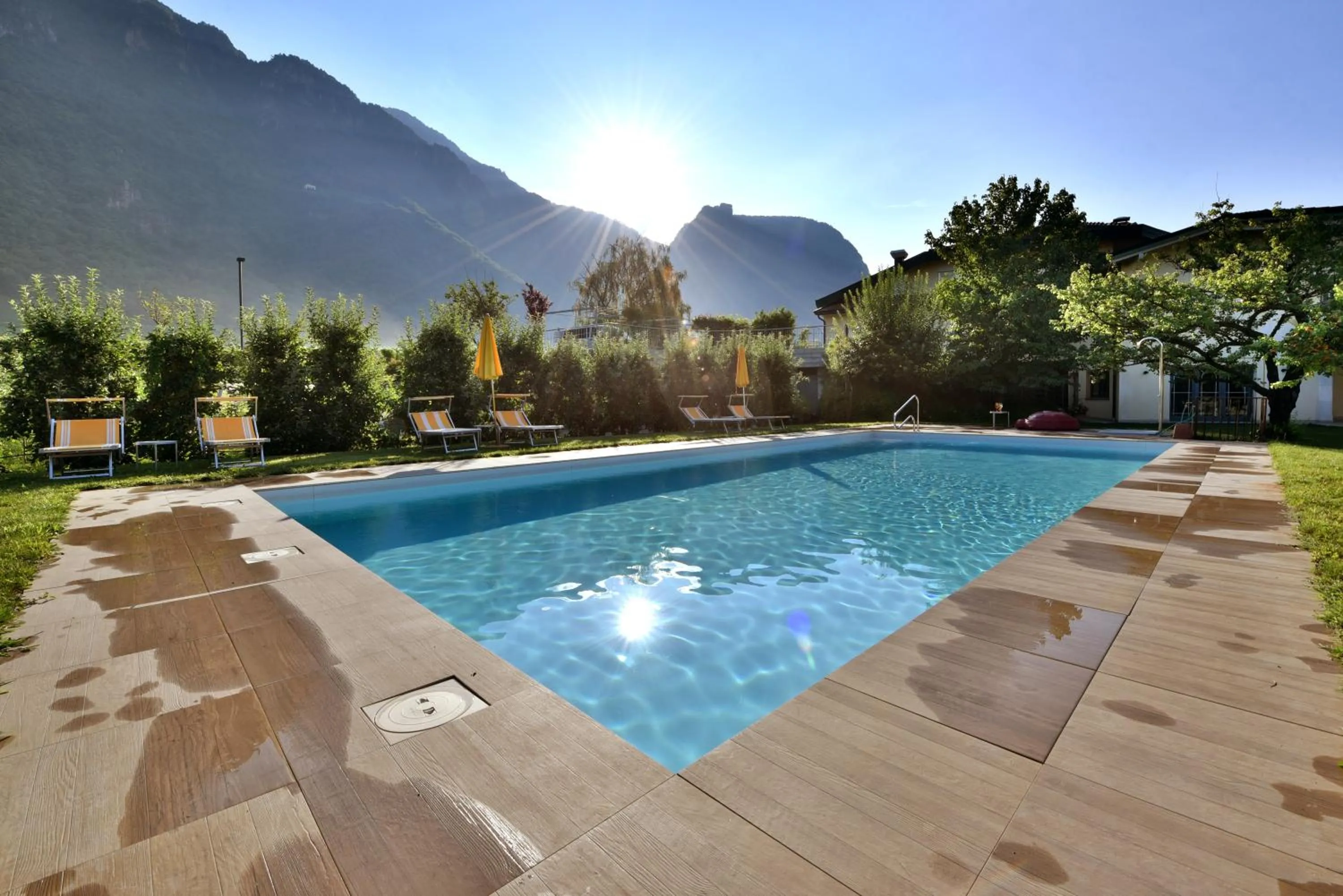 Garden in Hotel Greifenstein