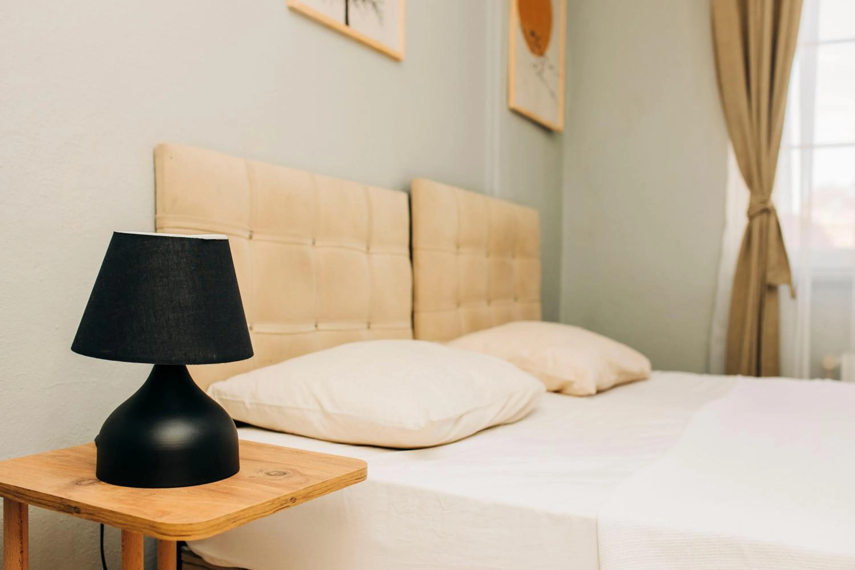 Bed in Kaynarca Otel