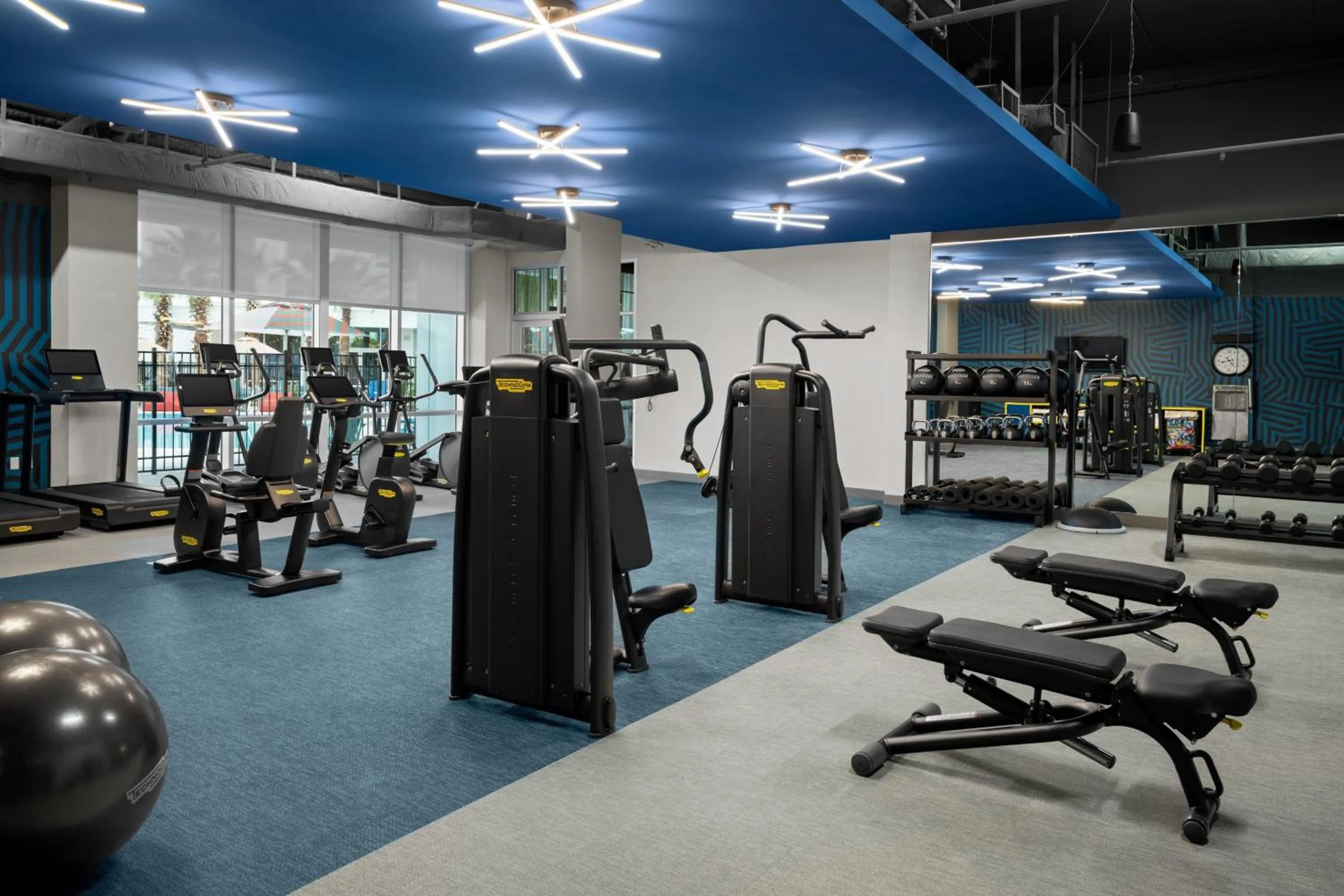 Fitness centre/facilities in Aloft Orlando Lake Nona