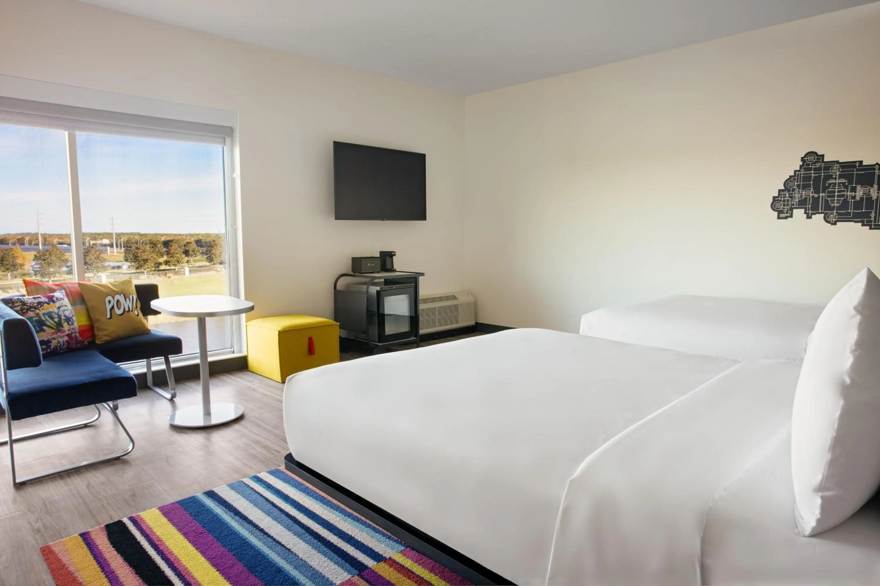 Photo of the whole room, Bed in Aloft Orlando Lake Nona