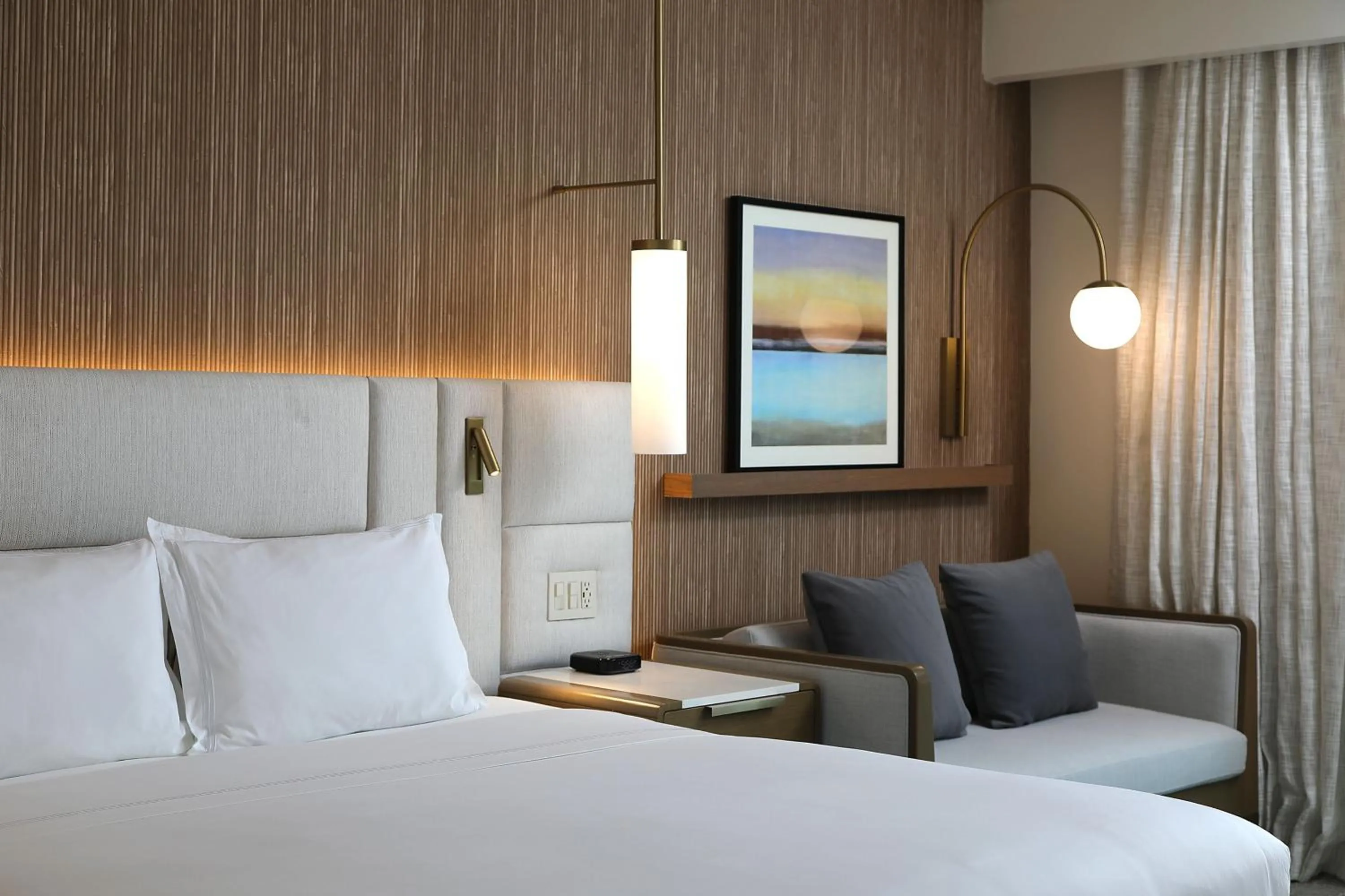 Photo of the whole room, Bed in Courtyard by Marriott Santo Domingo Piantini