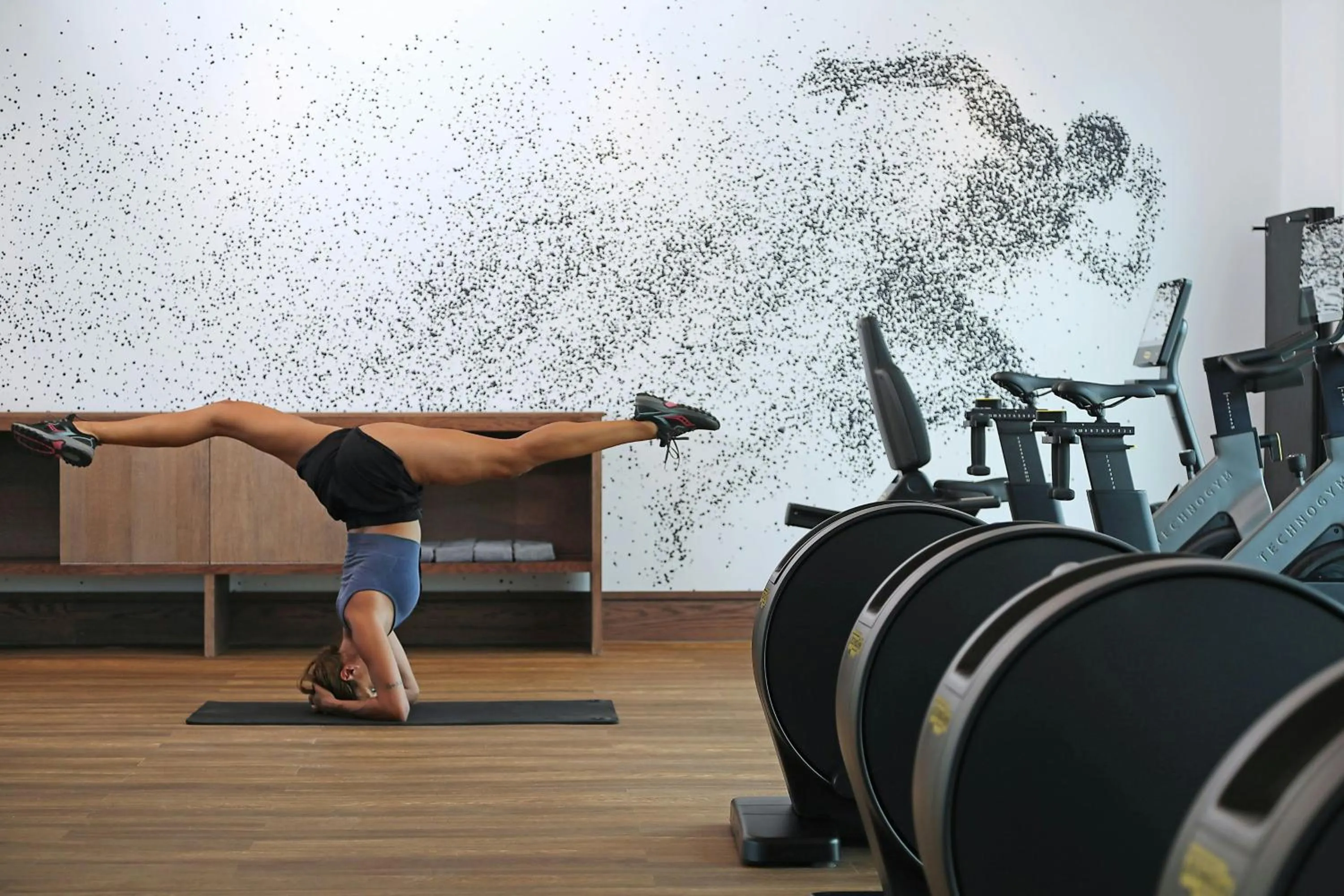 Fitness centre/facilities in Courtyard by Marriott Santo Domingo Piantini