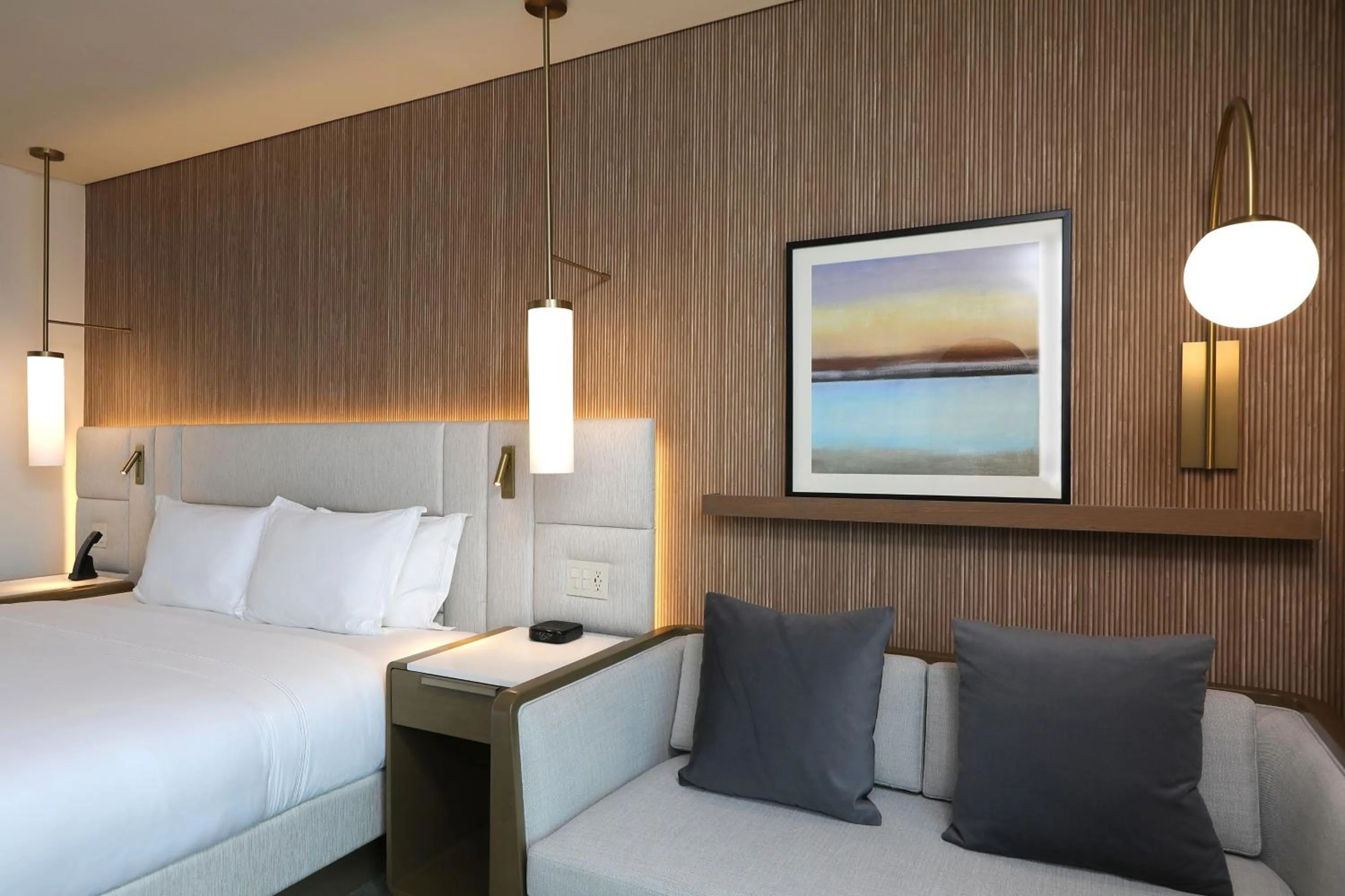 Photo of the whole room, Bed in Courtyard by Marriott Santo Domingo Piantini