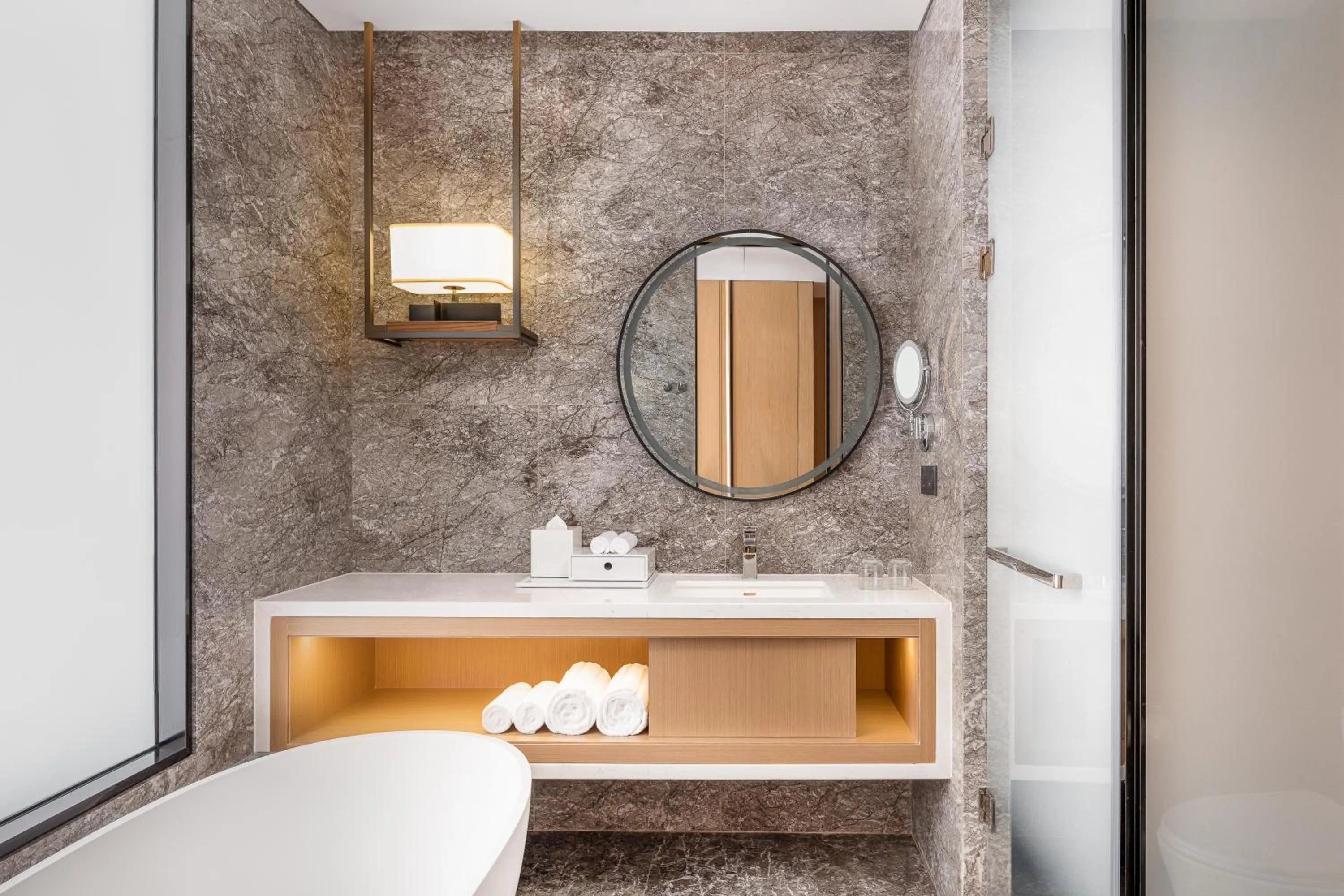 Bathroom in The Westin Wuhan Hanyang