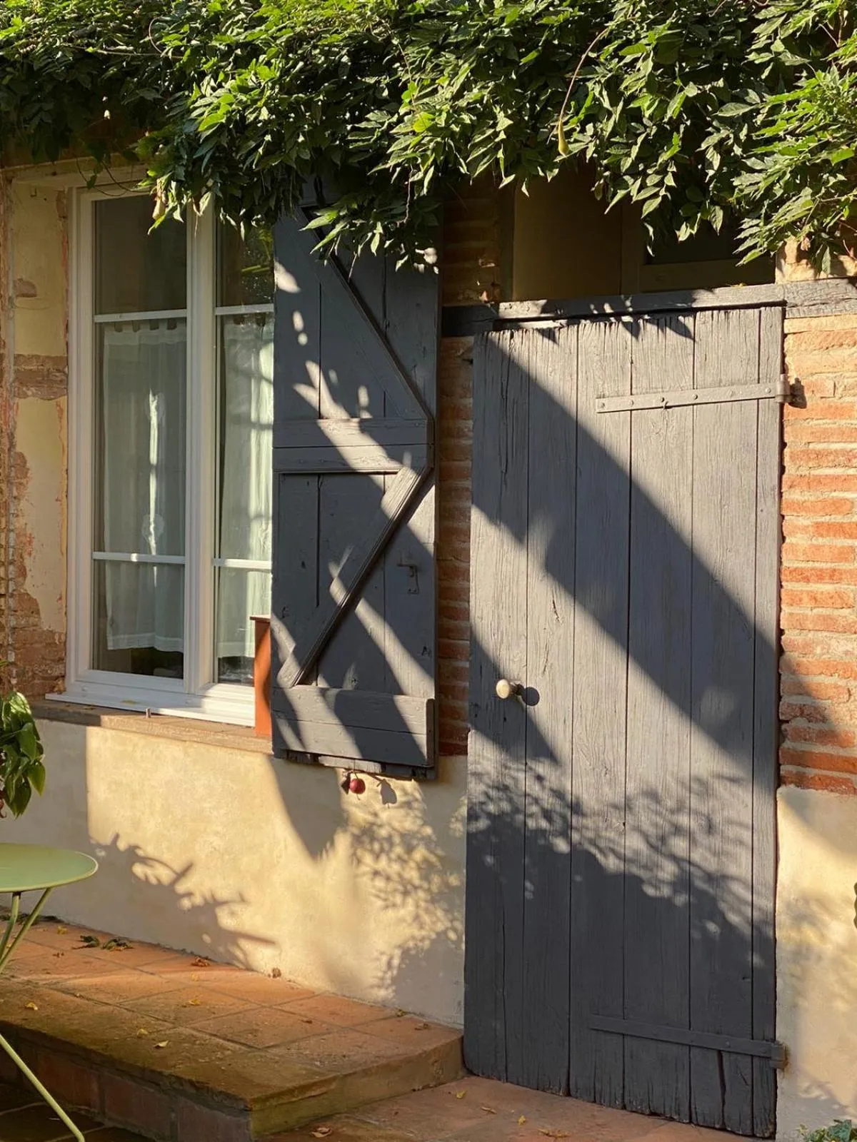 Patio in Maison d'Hotes Delga