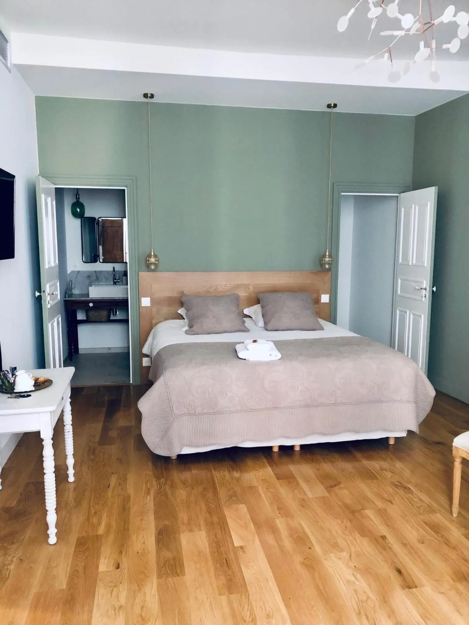 Bed in Maison d'Hotes Delga