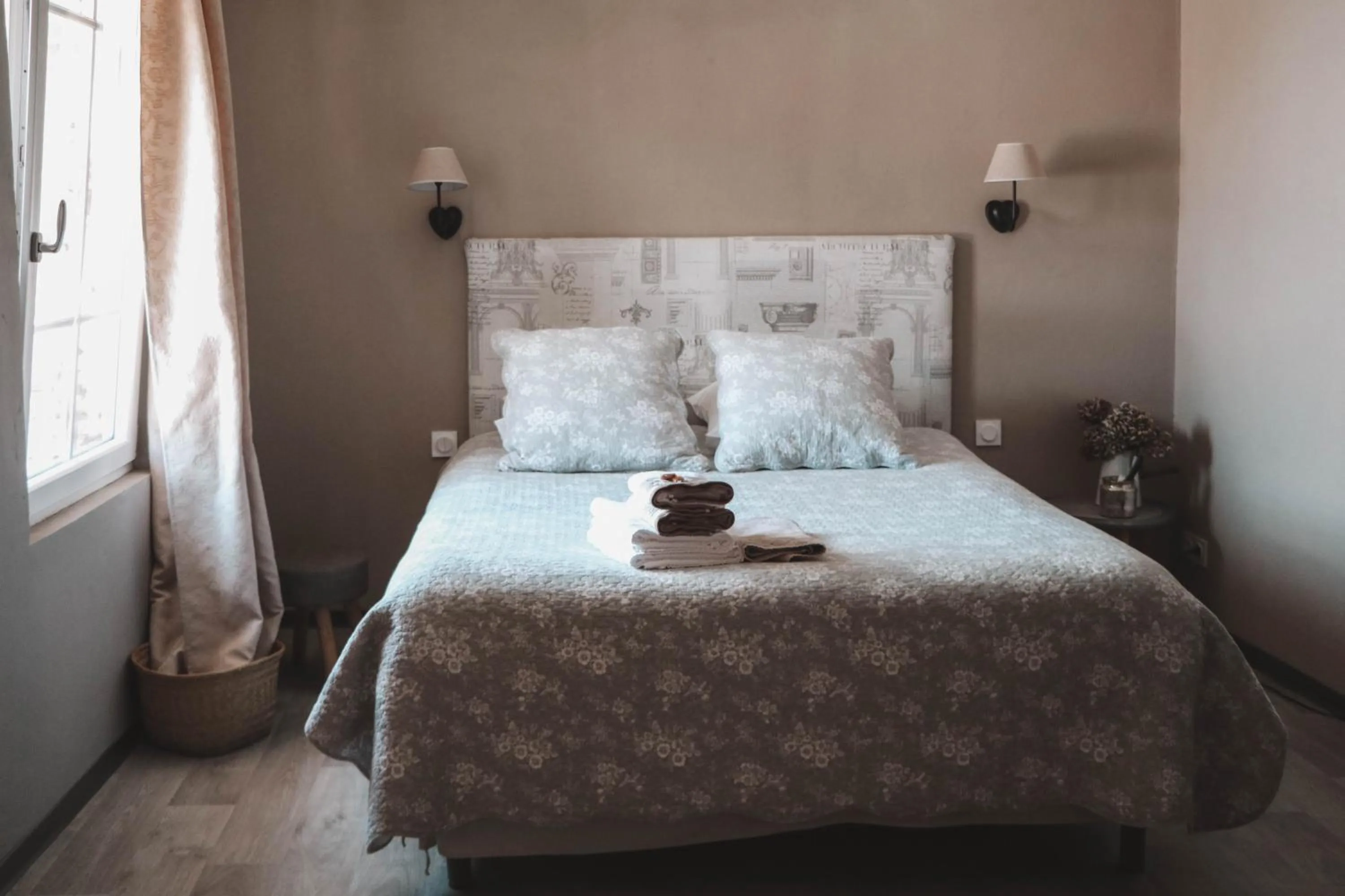 Bed in Maison d'Hotes Delga