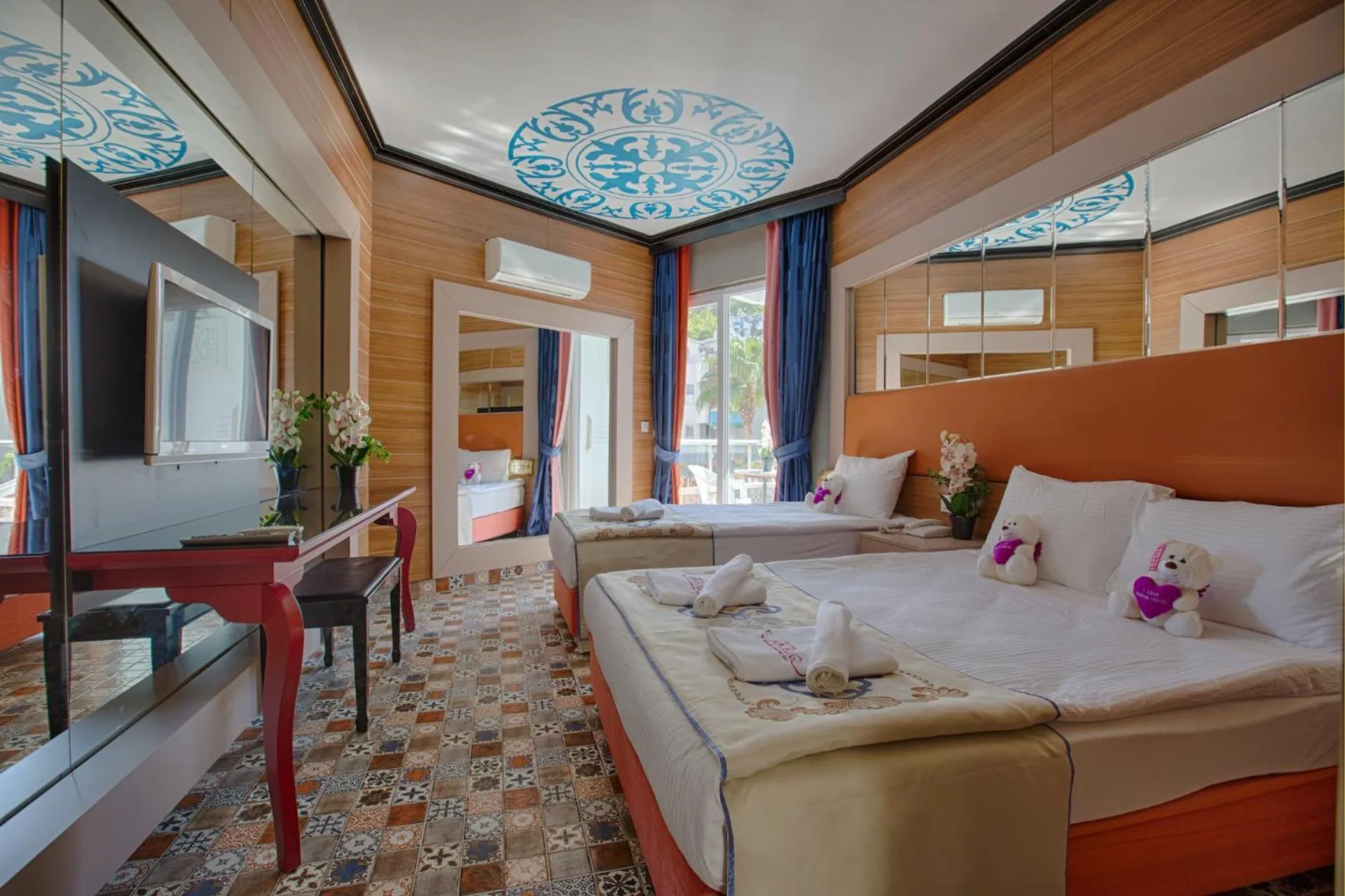 Bed in Club Hotel Anjeliq