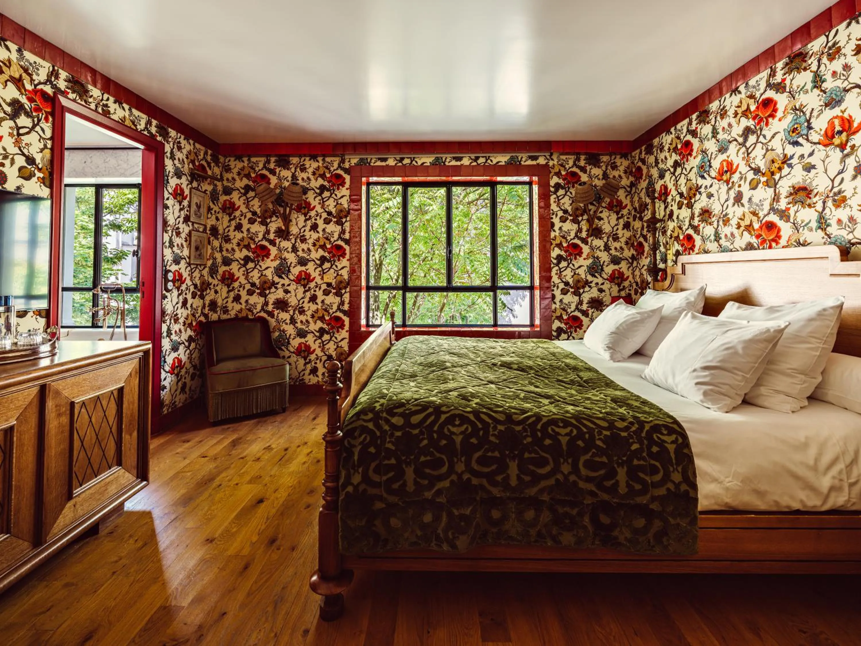 Bed in Hôtel Eldorado Paris