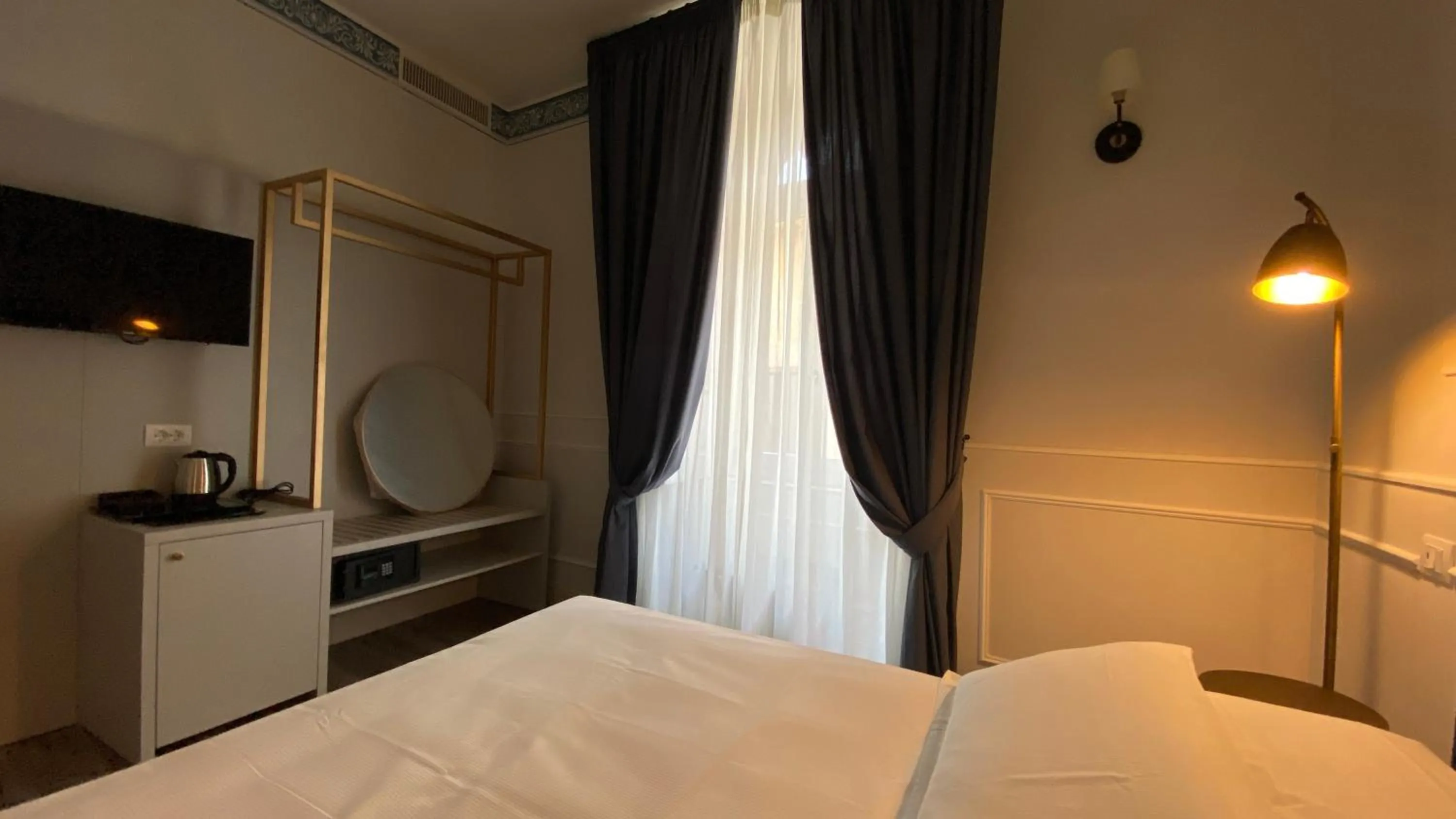 Bed in Lanterne Magiche Ortigia Suites