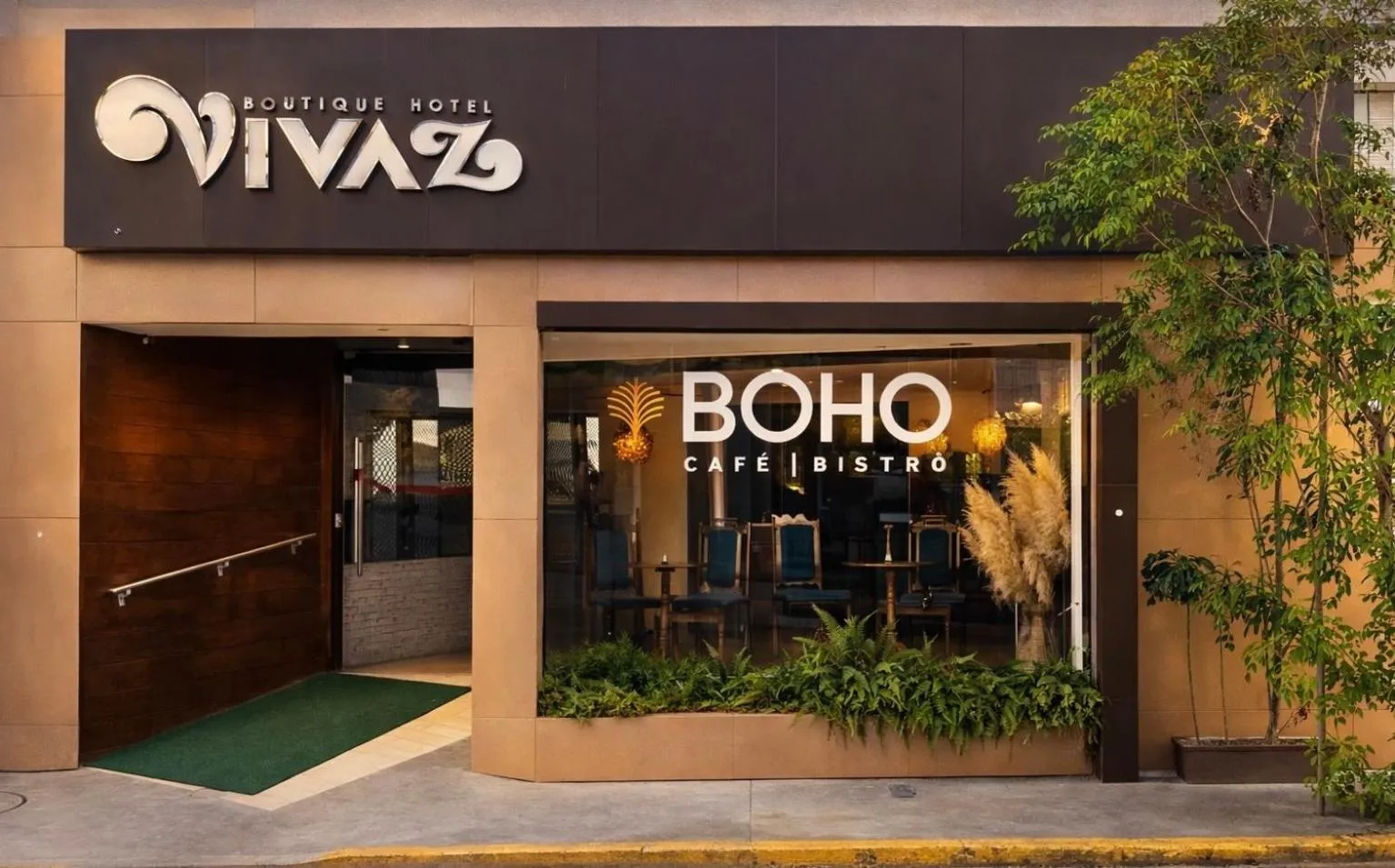 Facade/entrance in Vivaz Boutique Hotel