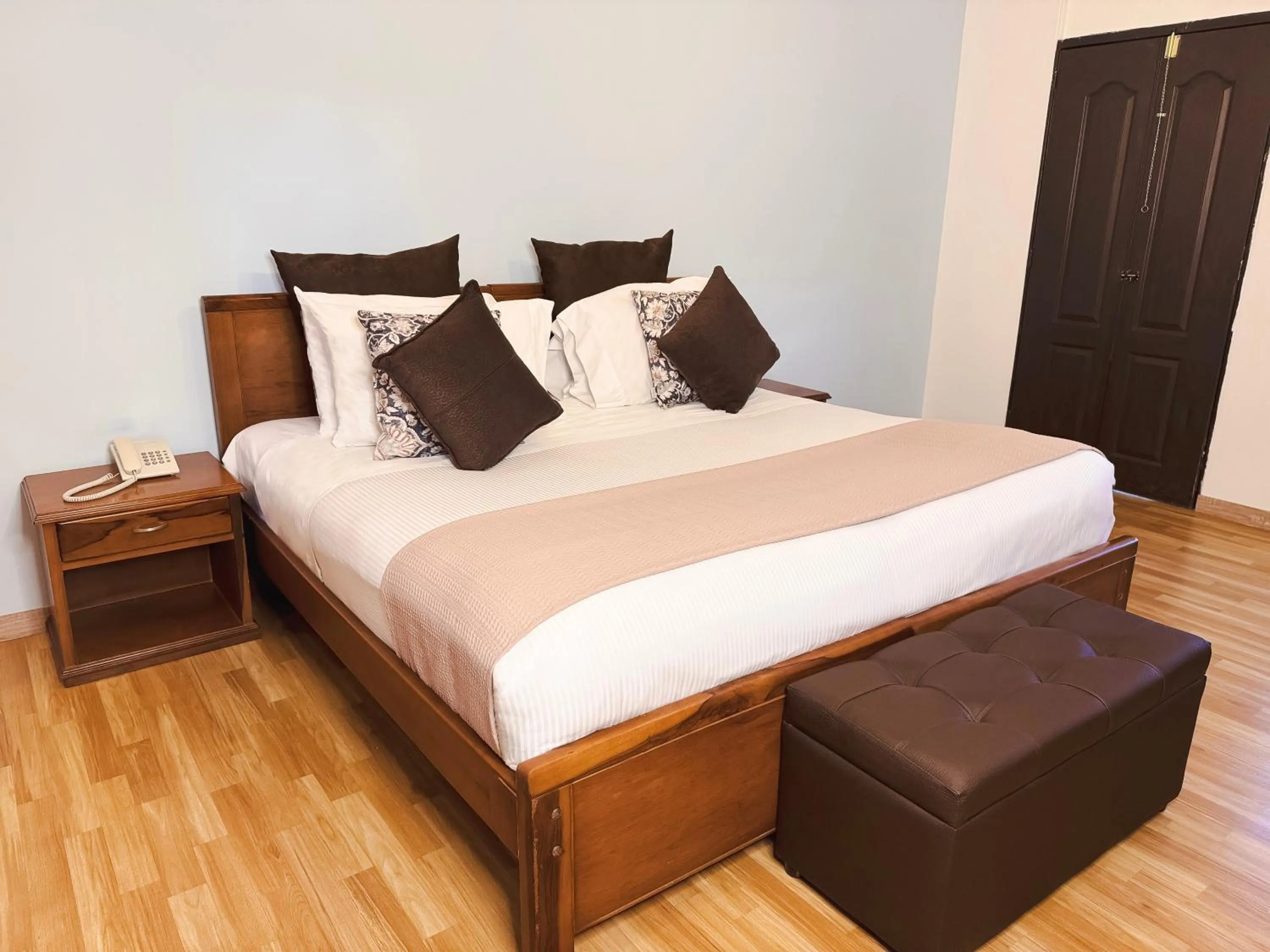 Bed in Hotel Xue Sabana