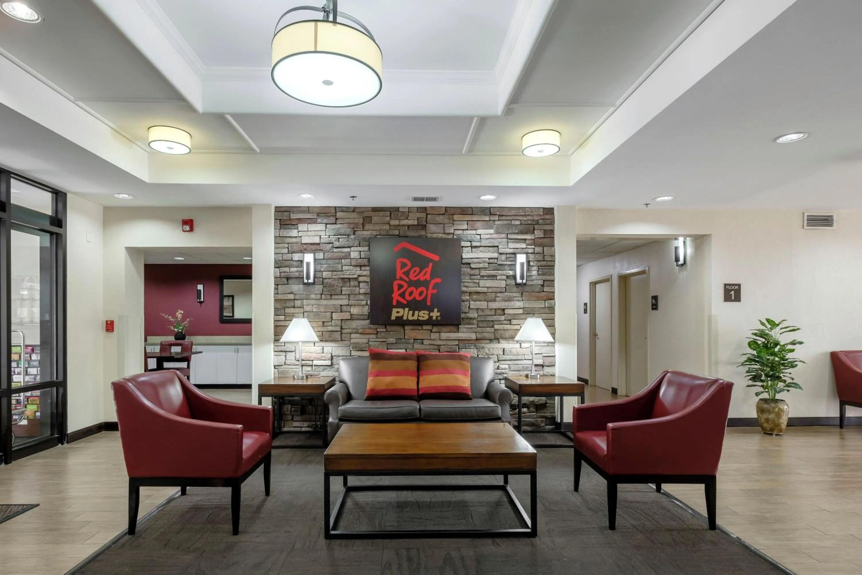 Lobby or reception in Red Roof Inn PLUS + Gainesville