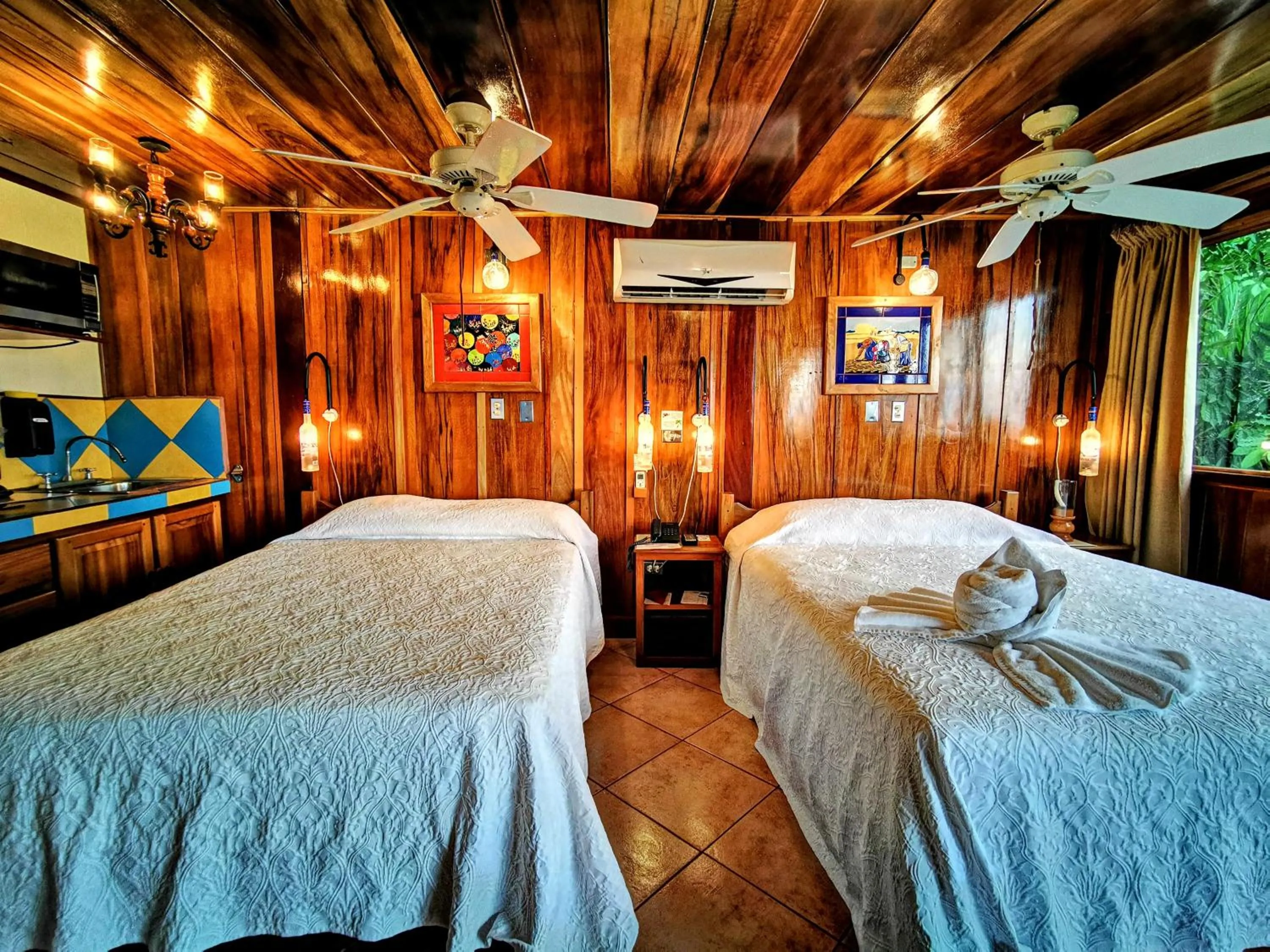 Bed in Hotel Costa Verde