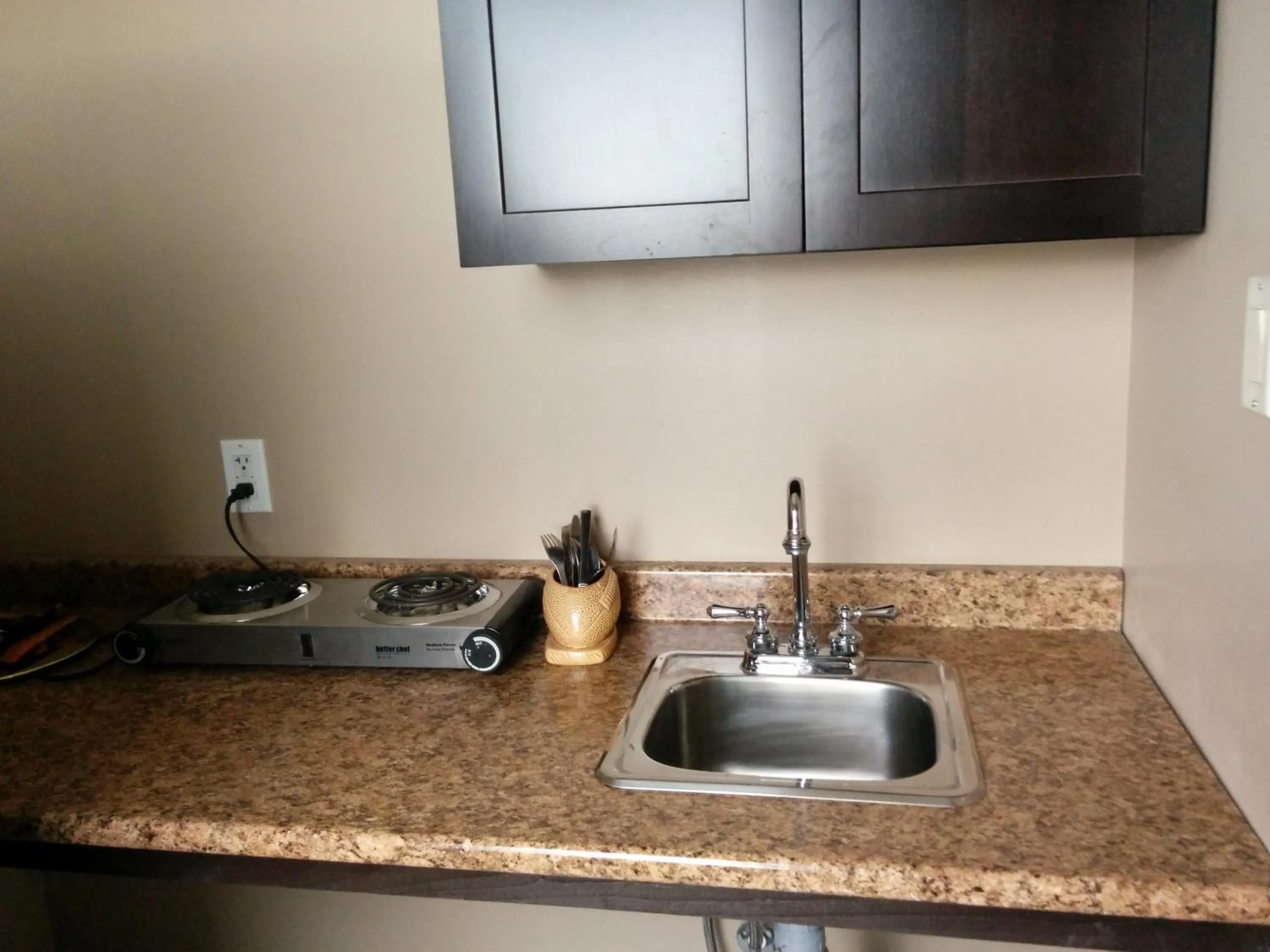 Kitchen or kitchenette in Bonnyville Hotel