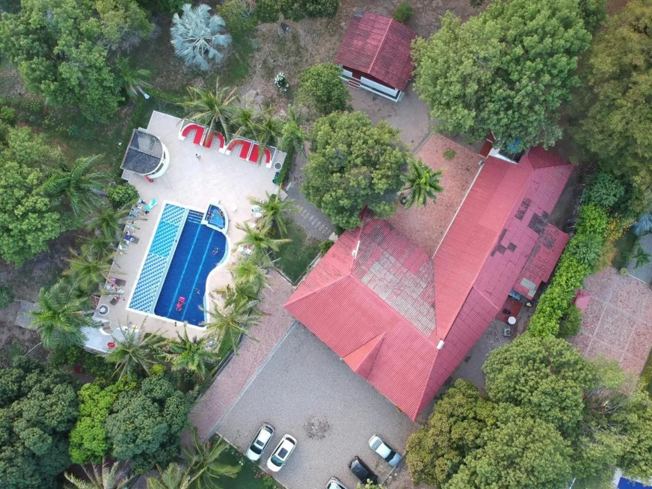 Bird's eye view in Arizona Ranch Hotel
