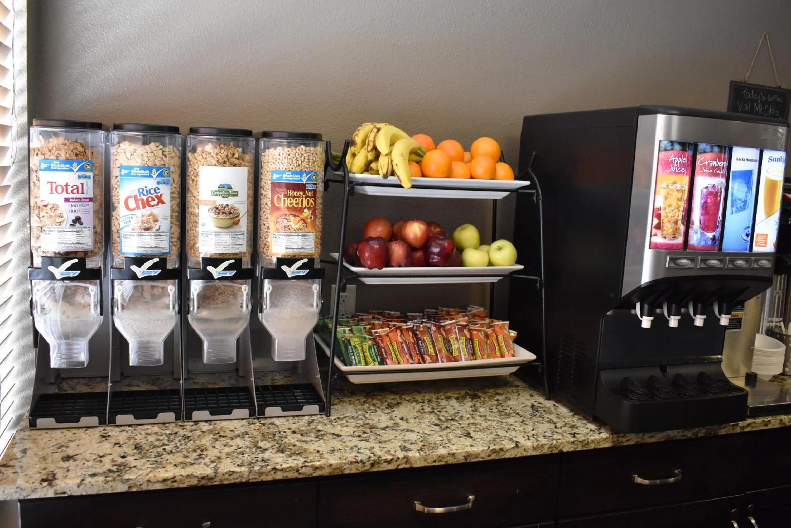 Continental breakfast in Breck Inn