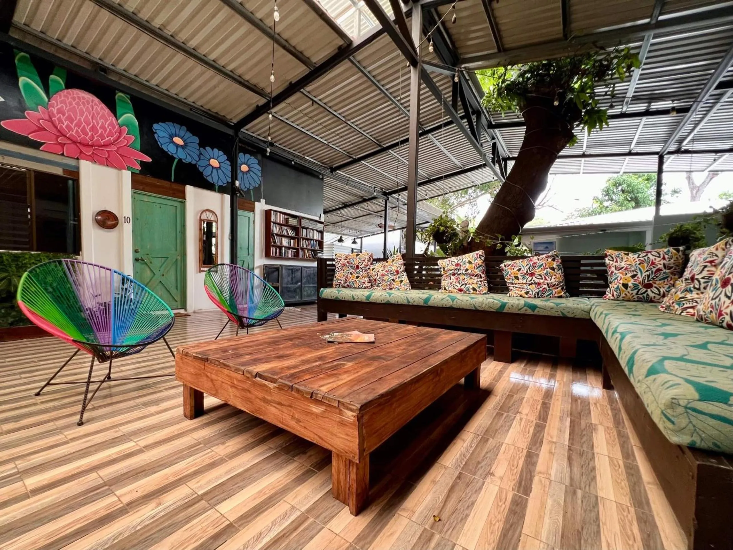 Seating area in Tucan Hotel